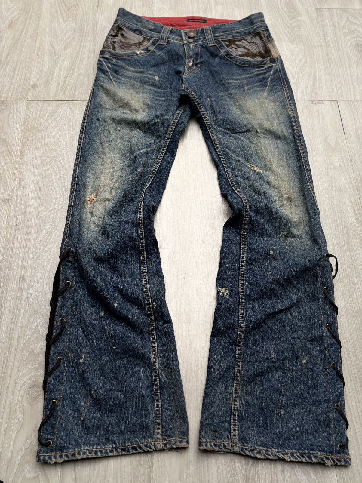 BLUE WAY/ made in nippon flare jeans
