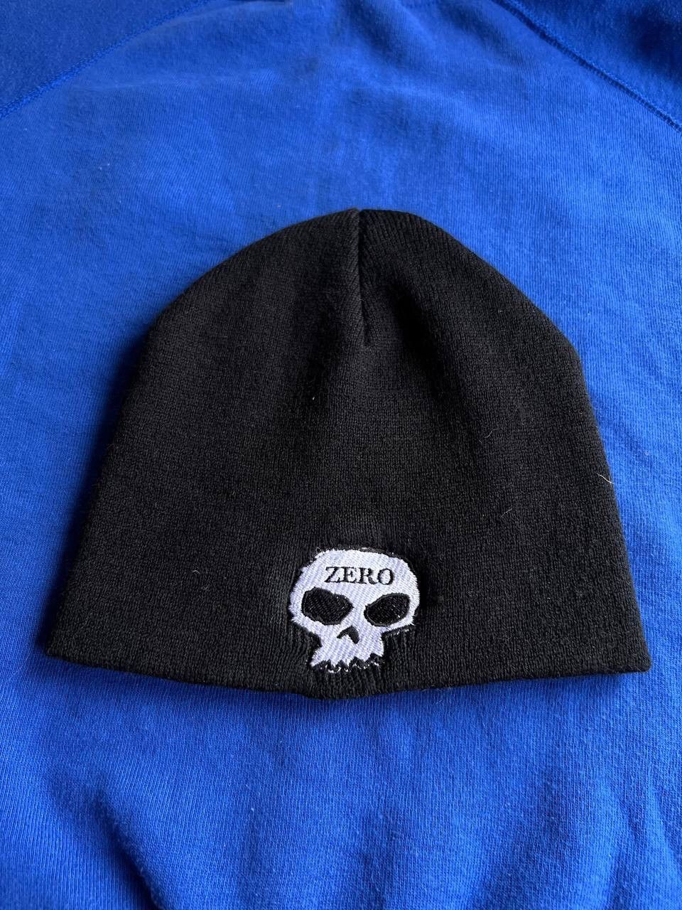 Zero Skateboards Vintage Zero Skateboards 2000s Winter Hat Skateboarding Size ONE SIZE - 1 Thumbnail