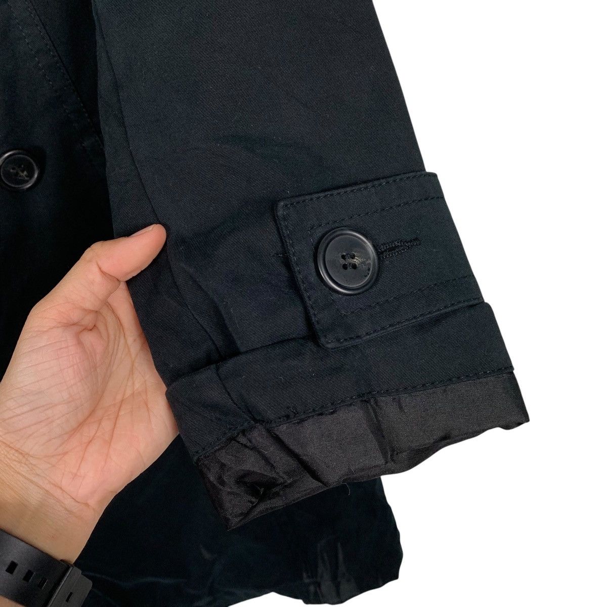 United Colors Of Benetton United Colors Of Benetton Double Breasted Trench Coat Size M / US 6-8 / IT 42-44 - 13 Thumbnail