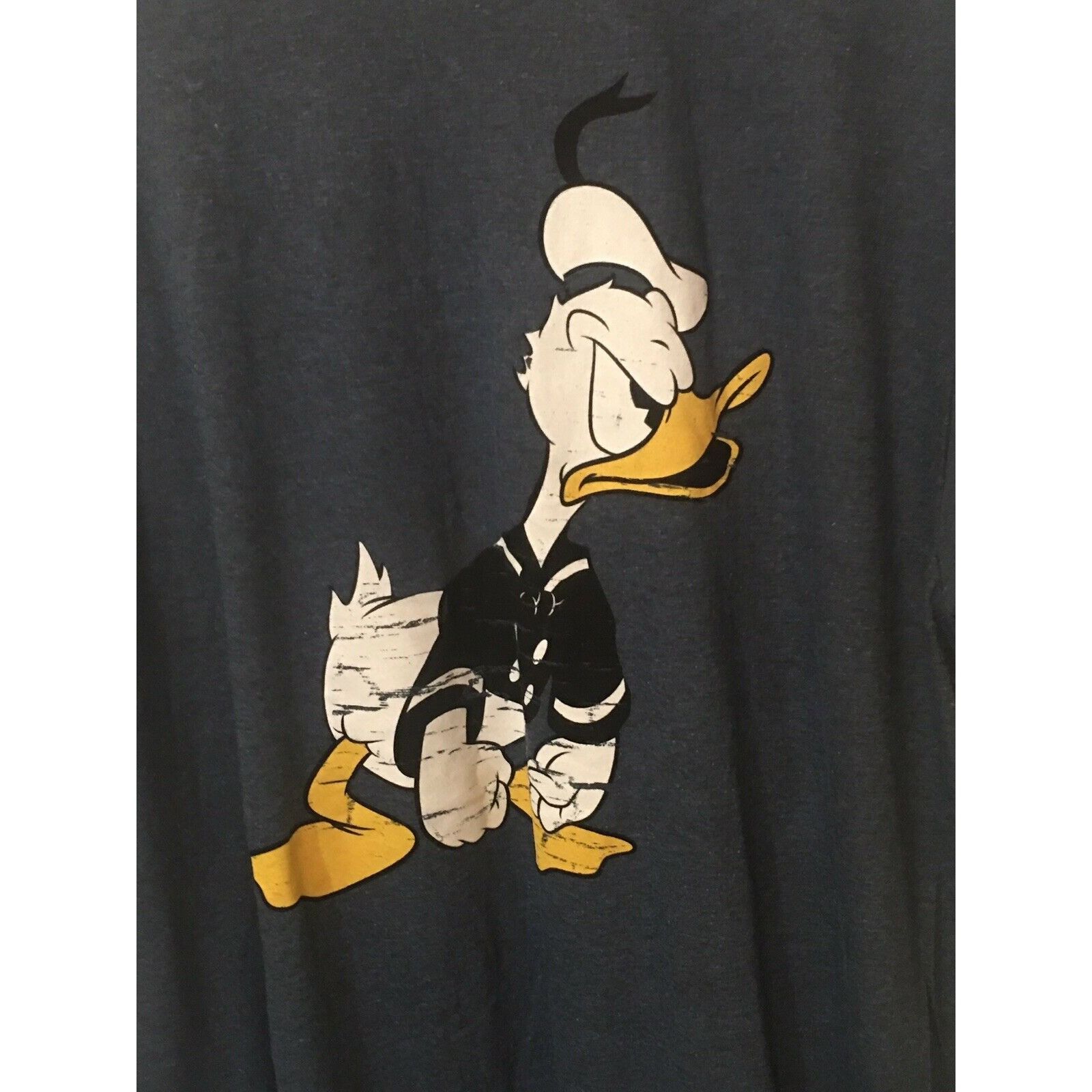Disney Angry Donald Duck Blue Men’s Sz XL Shirt by Disney Store Size US XL / EU 56 / 4 - 1 Thumbnail