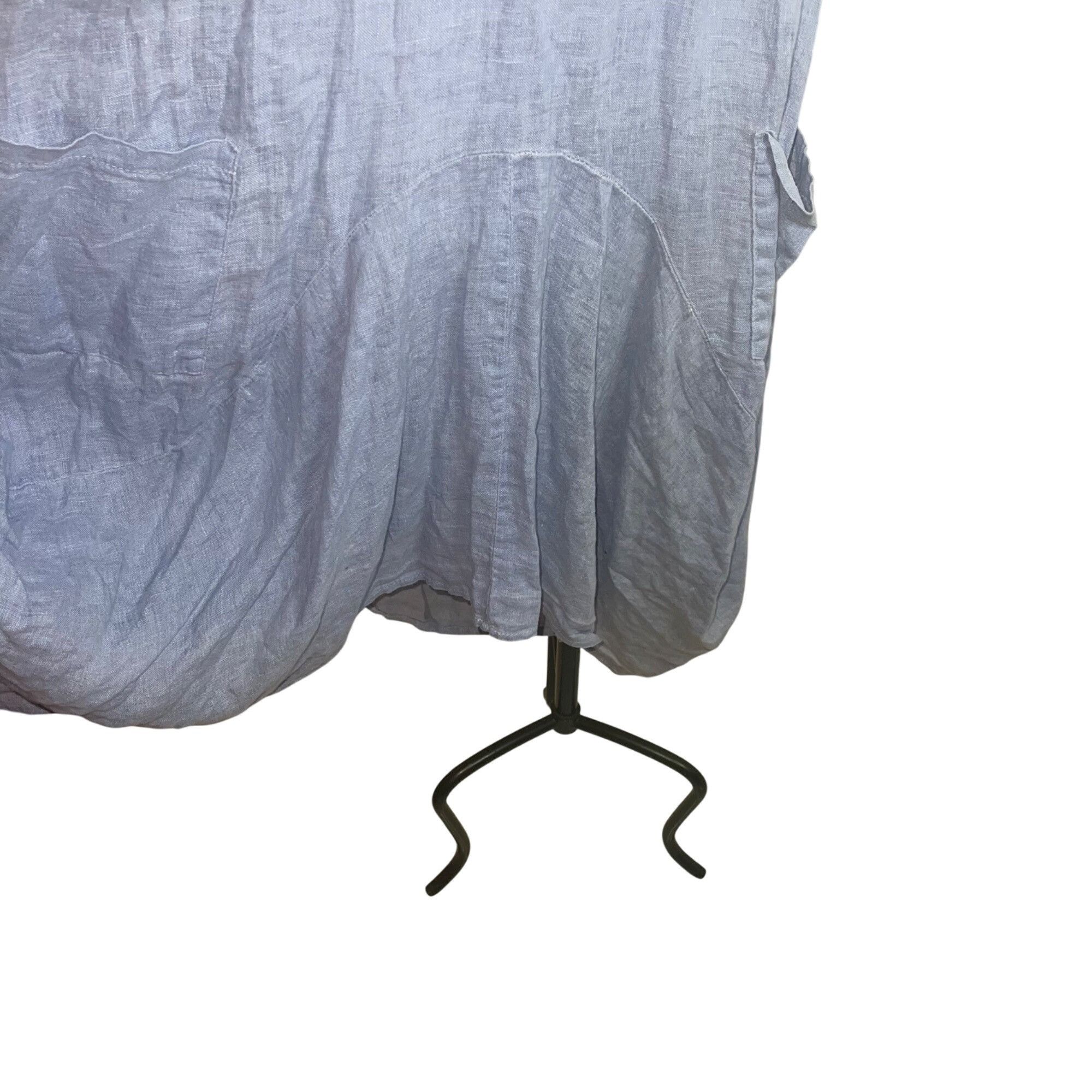 Other Inizio Womens Dress Size Large Blue Size L / US 10 / IT 46 - 6 Thumbnail