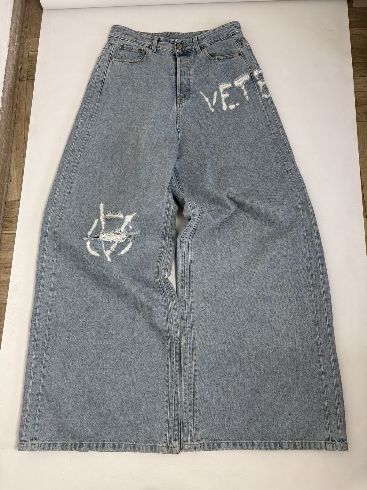 Vetements Vetements Anarchy jeans Size US 31 - 1 Thumbnail