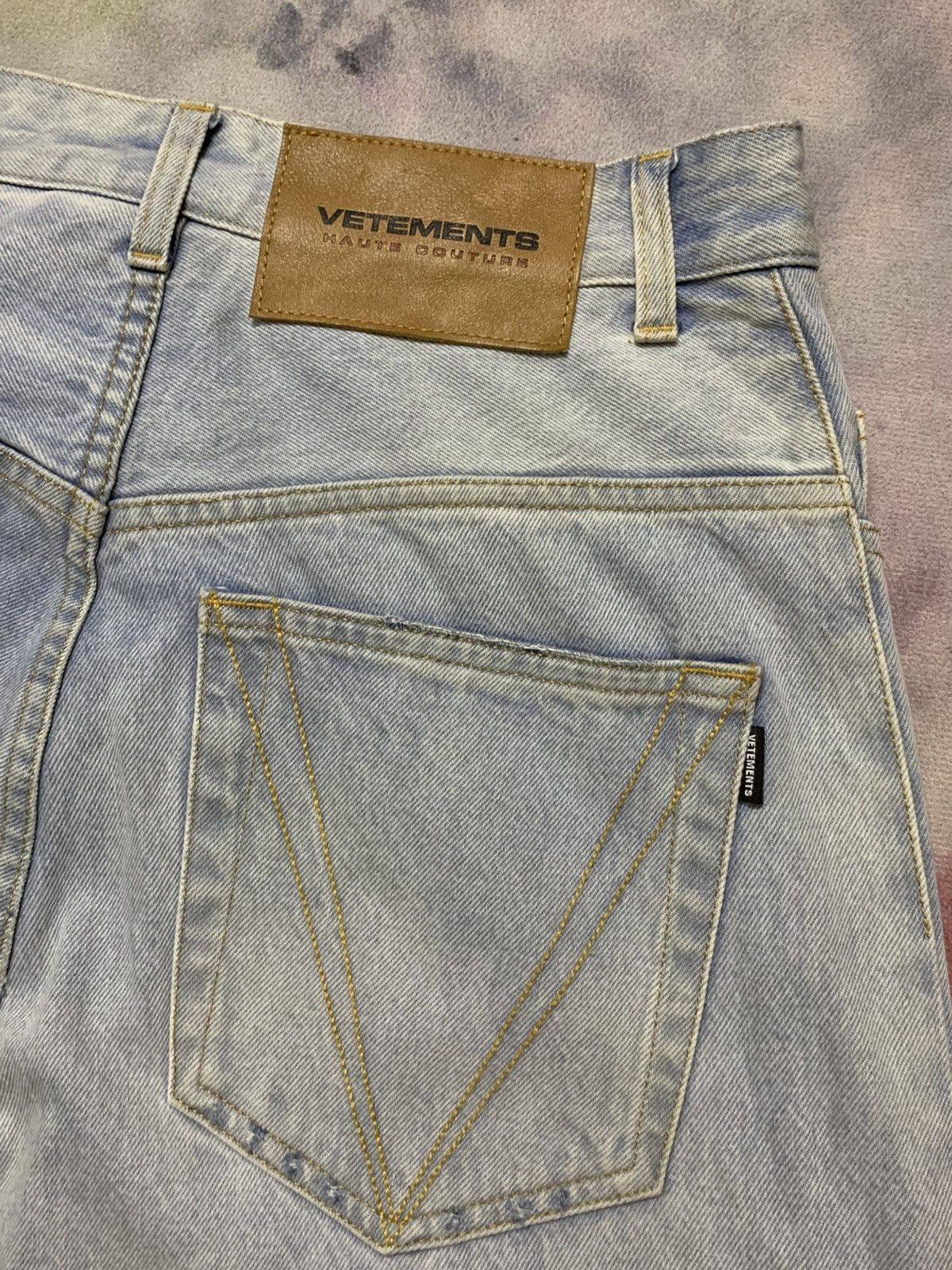 Vetements Vetements Baggy Shape Oversized Denim Size US 30 / EU 46 - 18 Thumbnail