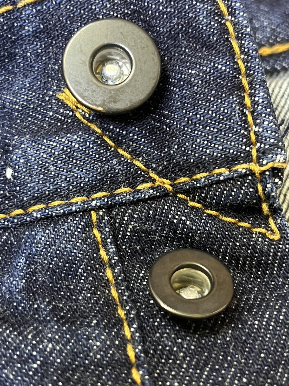 Toyo Enterprises JAPANESE AKAMIMI “KAKEYA”REDLINE SELVEDGE JEANS Size US 33 - 11 Thumbnail