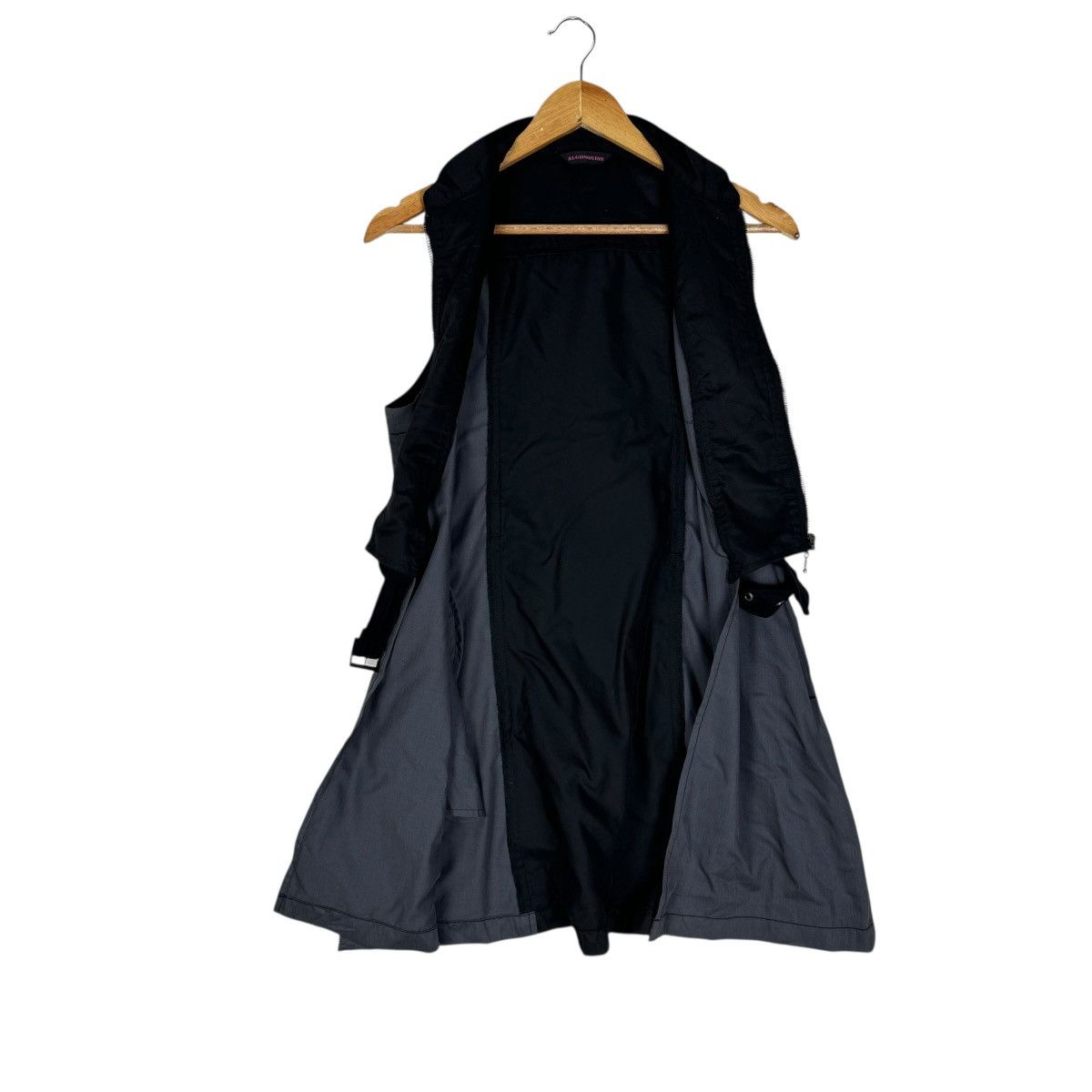 If Six Was Nine 🌟00s ALGONQUINS ZIPPER SLEEVELESS GOTHIC VAMP VEST Size S / US 4 / IT 40 - 7 Thumbnail