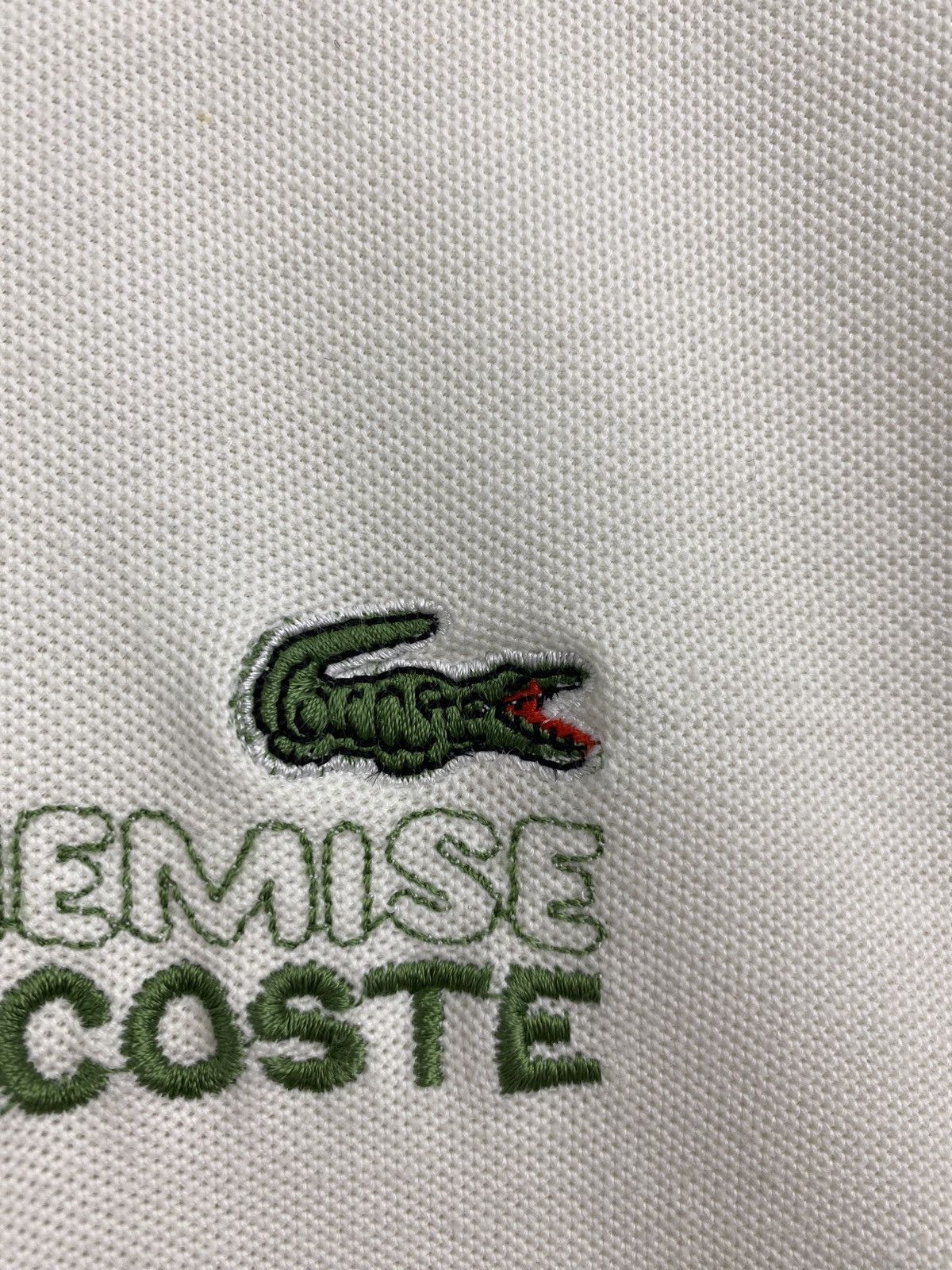 Lacoste 🇫🇷 Vintage 80s Lacoste T-Shirt made in France Retro Rare Hype Size US M / EU 48-50 / 2 - 5 Thumbnail