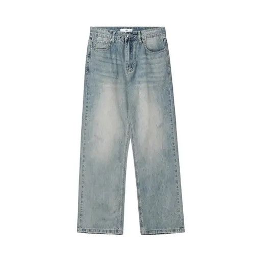 Japanese Brand Vintage loose wide-leg casual washed jeans Size US 32 / EU 48 - 1 Thumbnail