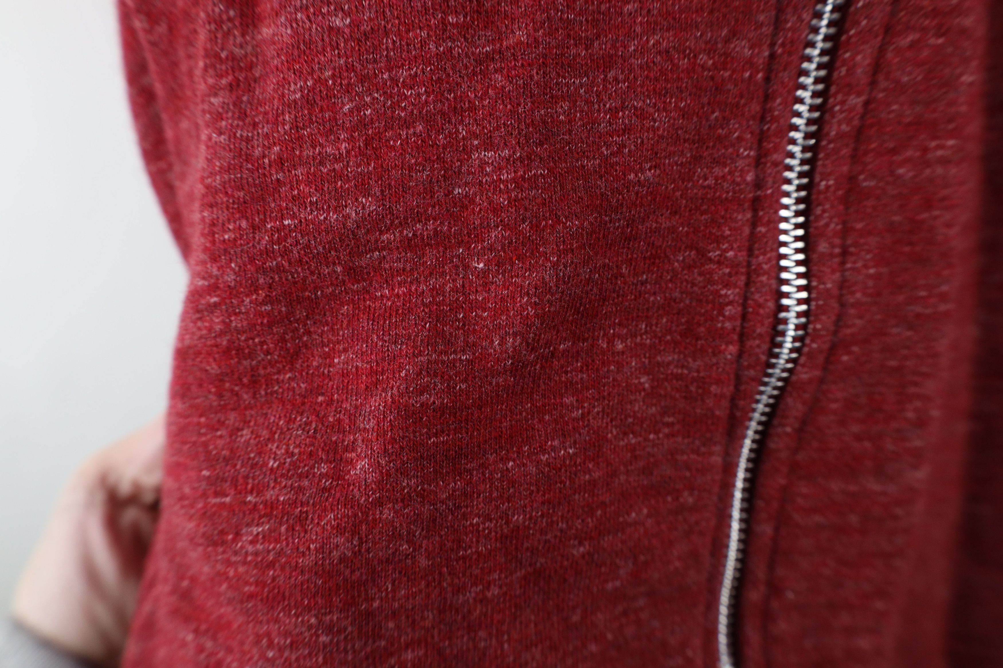 Nike Vintage Nike Mini Swoosh French Terry Full Zip Hoodie Red Size US XXL / EU 58 / 5 - 6 Thumbnail