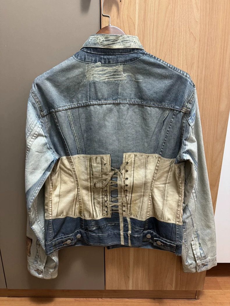 Acne Studios acne studios Court style denim jacket 2502-Nextarrow Size US M / EU 48-50 / 2 - 2 Thumbnail