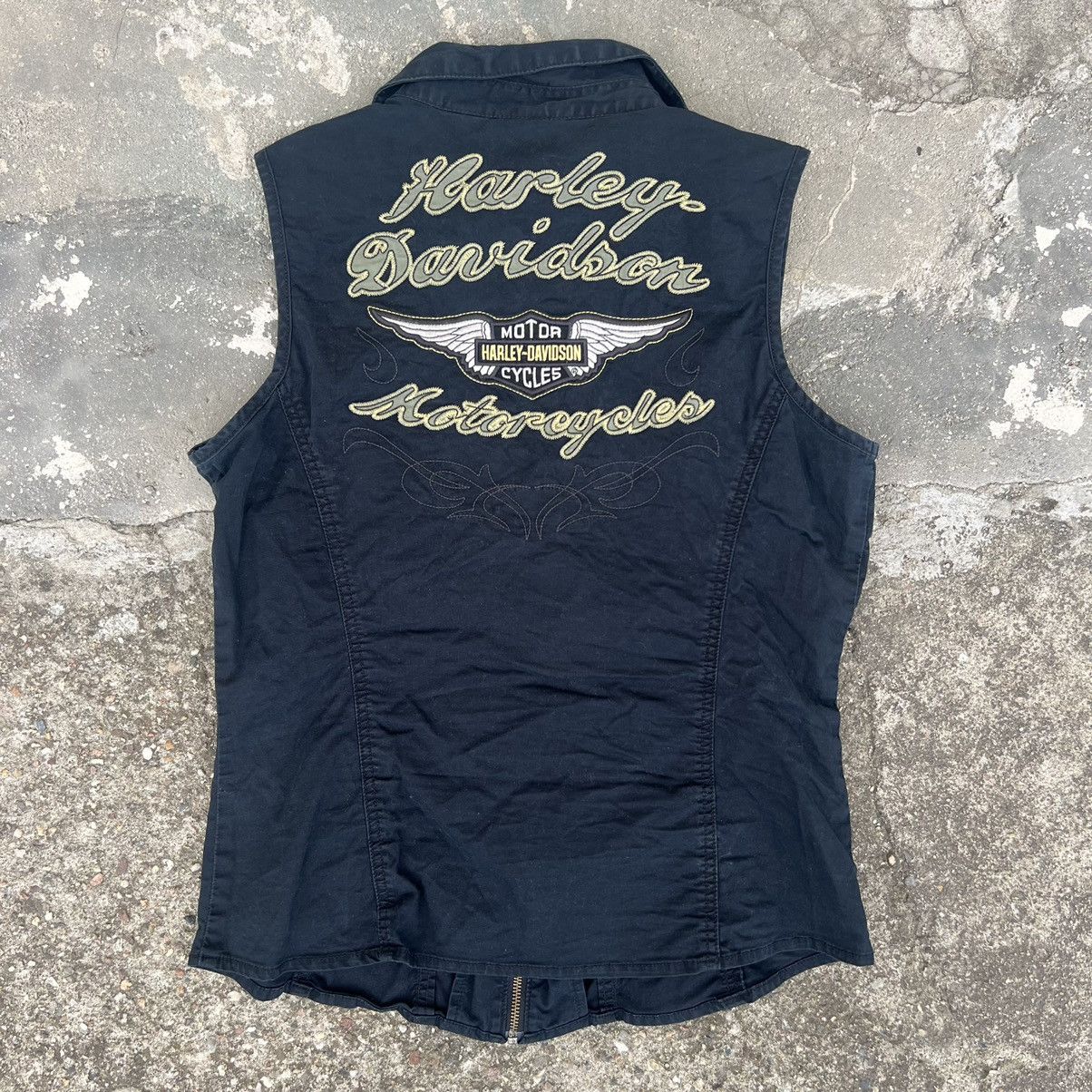 Y2K Sporty Logo Vest Top (M) main image 1