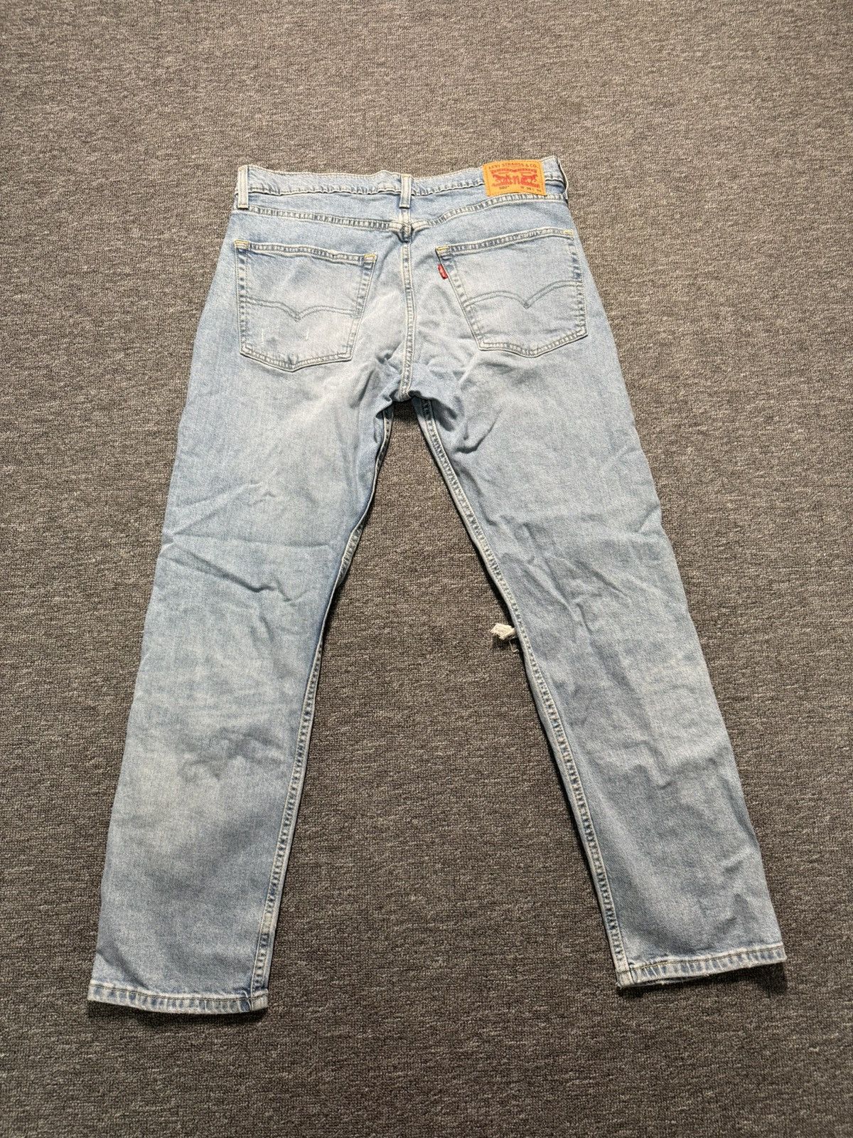 Levi's Levi’s 502 Jeans W36 L32 Light Wash Vintage Distressed Denim Size US 36 / EU 52 - 2 Thumbnail