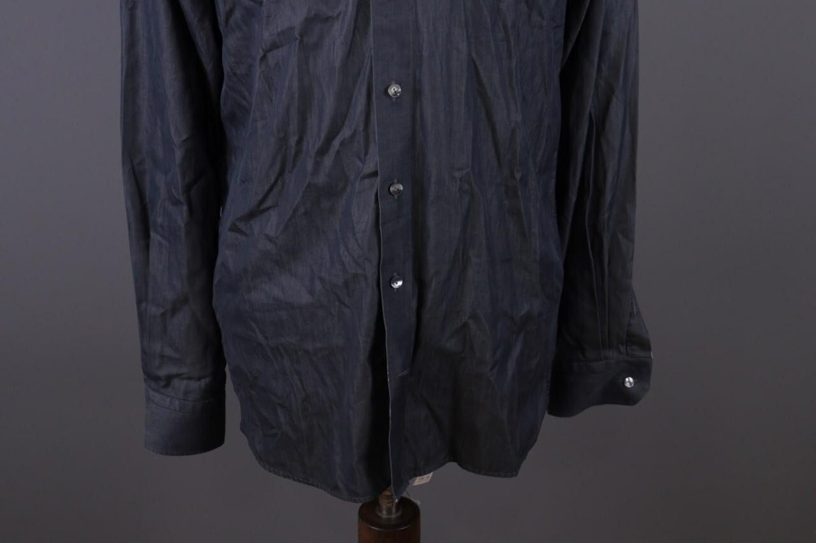 Eton Eton Contemporary Fit Gray Button Down Shirt Size 42 / 16 Size US M / EU 48-50 / 2 - 2 Thumbnail