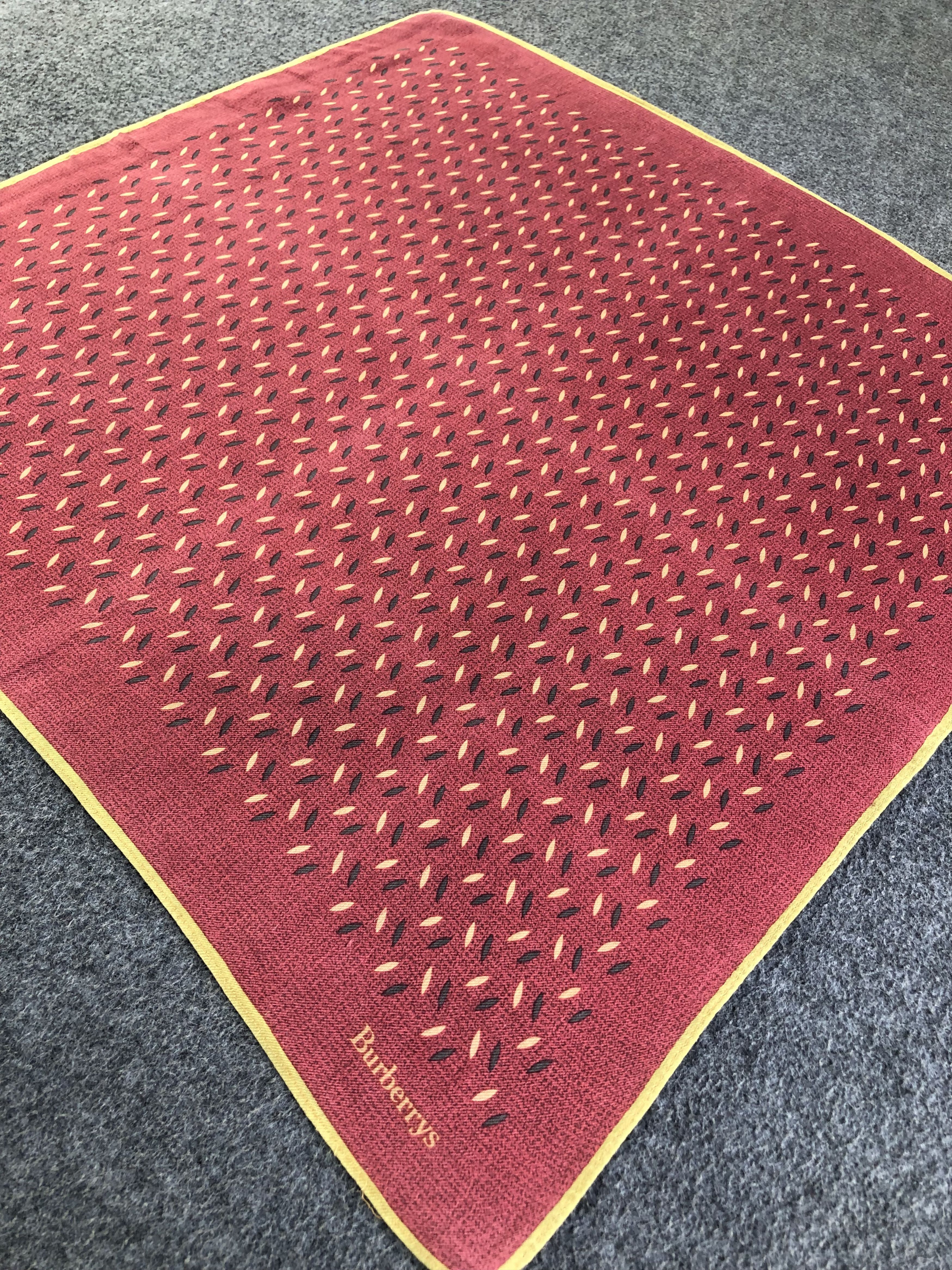 Burberry Burberrys Handkerchief / Bandana / Neckerchief C365 Size ONE SIZE - 3 Thumbnail