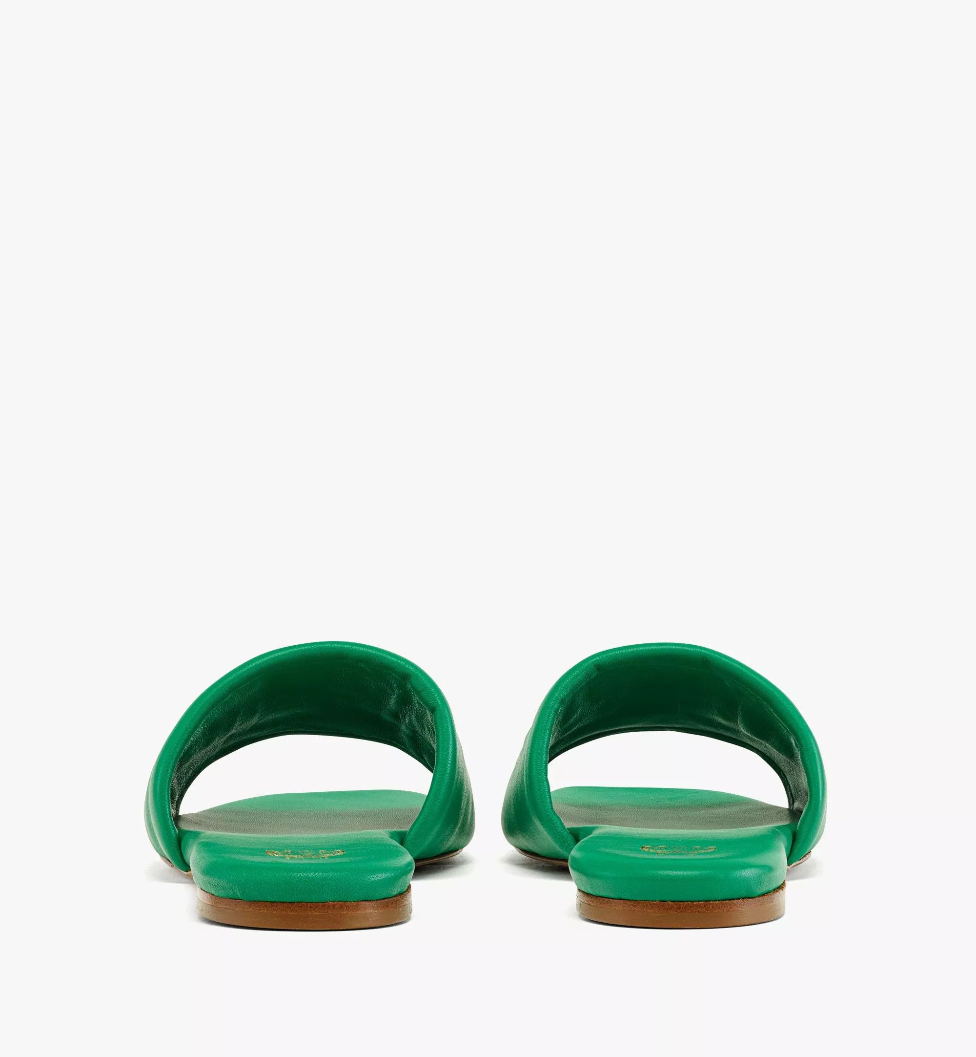 MCM o1mt1gz0125 Slides in Green Size US 5 / IT 35 - 3 Thumbnail