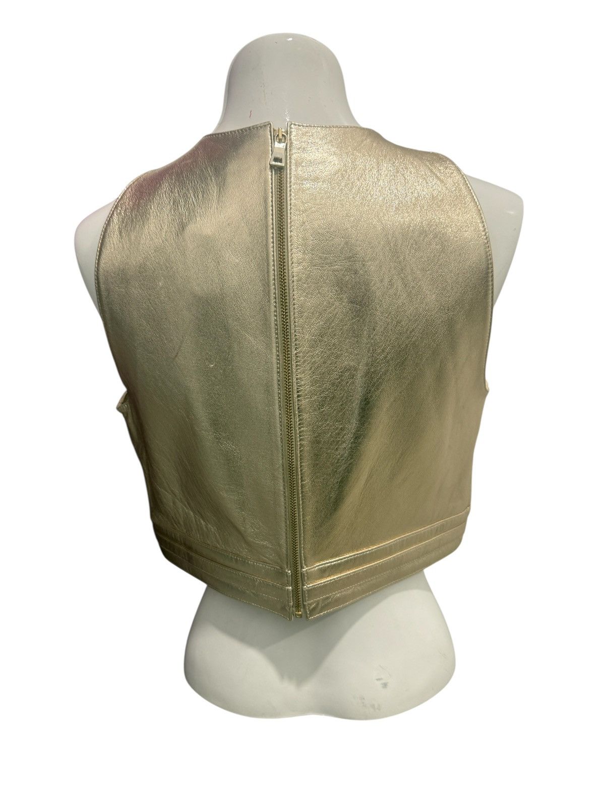 Other PUNTO Atelier Leather Vest Size L / US 10 / IT 46 - 2 Thumbnail