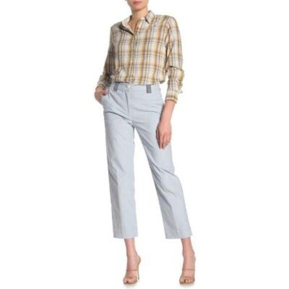 Rag & Bone Rag & Bone Womens Blue Retro Lightweight Corduroy Straight L Size 32" / US 10 / IT 46 - 4 Thumbnail