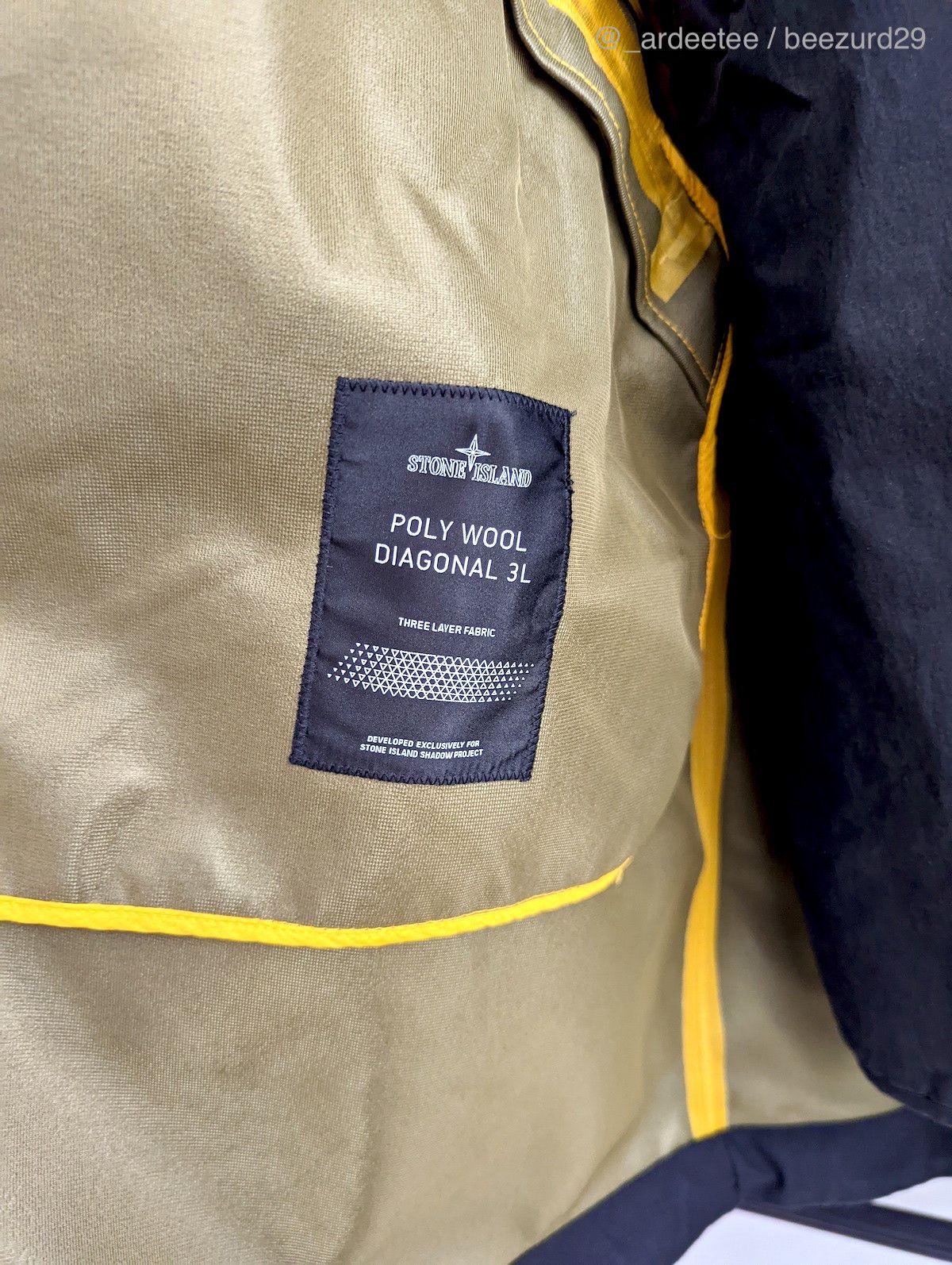 Errolson Hugh 3L DIAGONAL POLY WOOL PARKA $2,983 Size US M / EU 48-50 / 2 - 9 Thumbnail