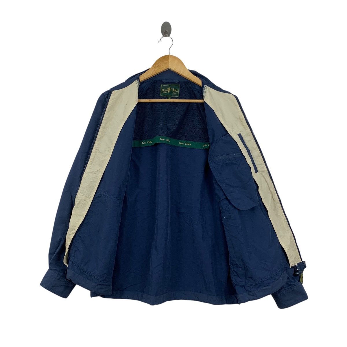 Beverly Hills Polo Club Vintage 90s POLO CLUB PONY Classic Design Jacket Windbreaker Size US L / EU 52-54 / 3 - 7 Thumbnail