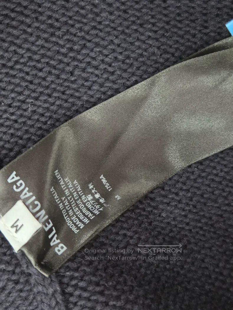Balenciaga Balenciaga size M Scissor Knit Sweater Size US M / EU 48-50 / 2 - 4 Thumbnail