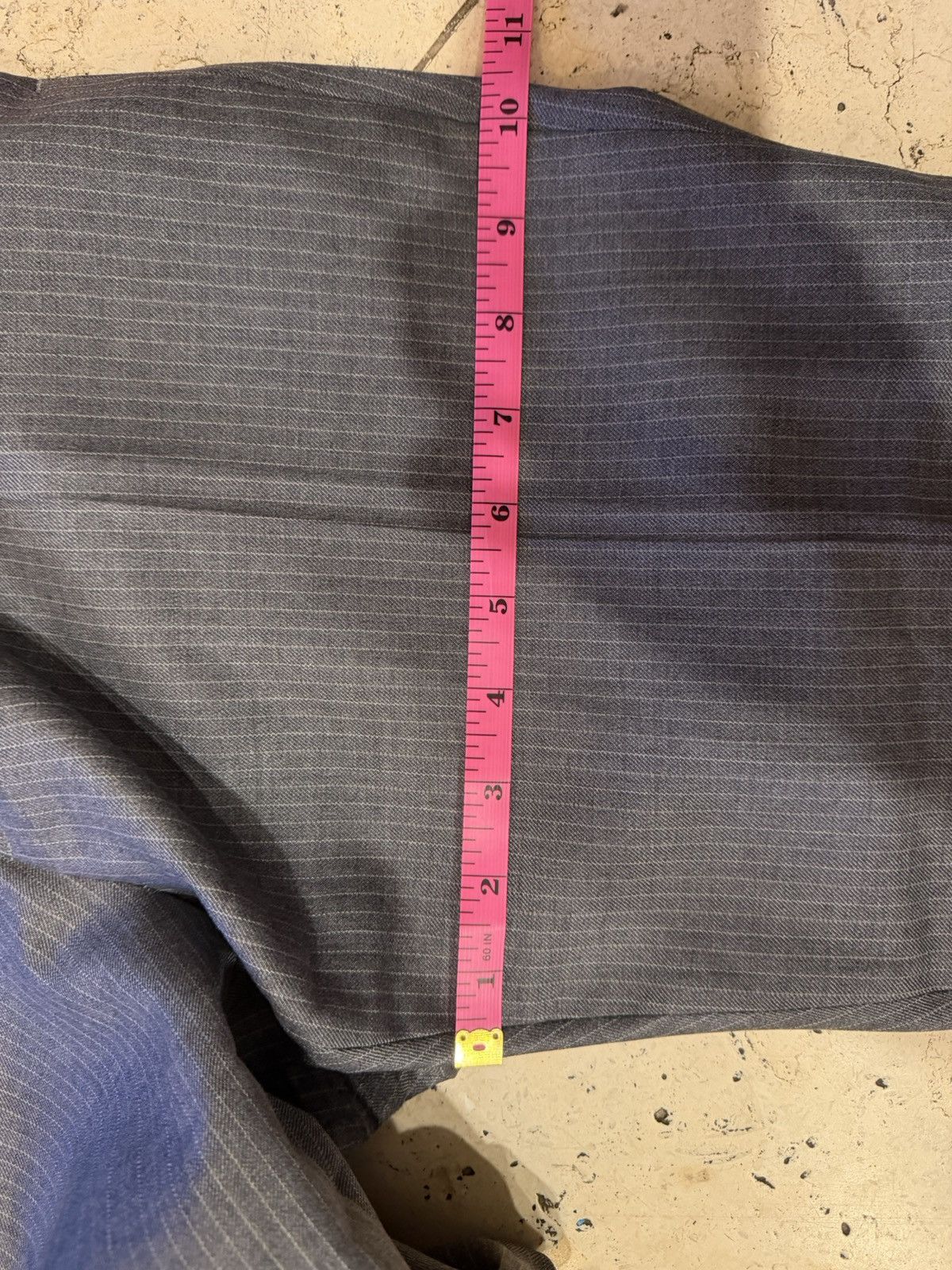 J.Crew Grey Pinstripe J Crew Ludlow Suit 38R Size 38R - 3 Thumbnail