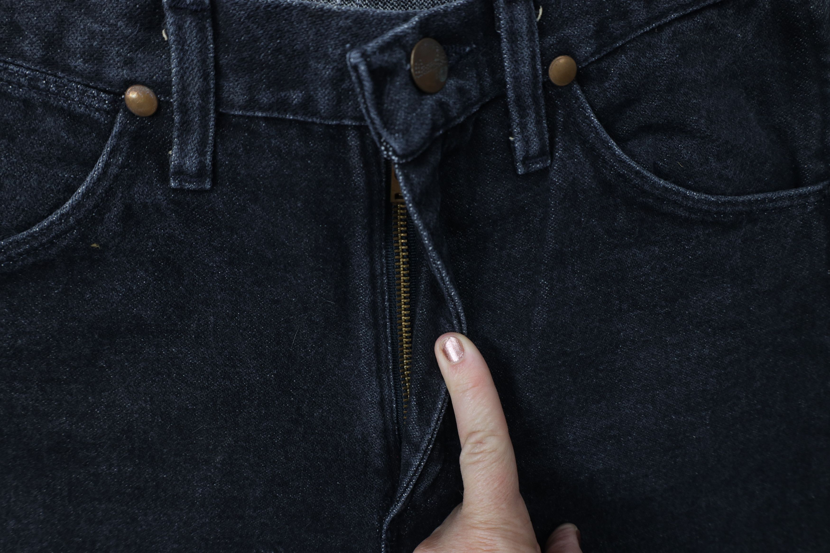 Wrangler Vintage 80s 90s Wrangler Straight Leg Jeans Black USA Size US 28 / EU 44 - 7 Thumbnail