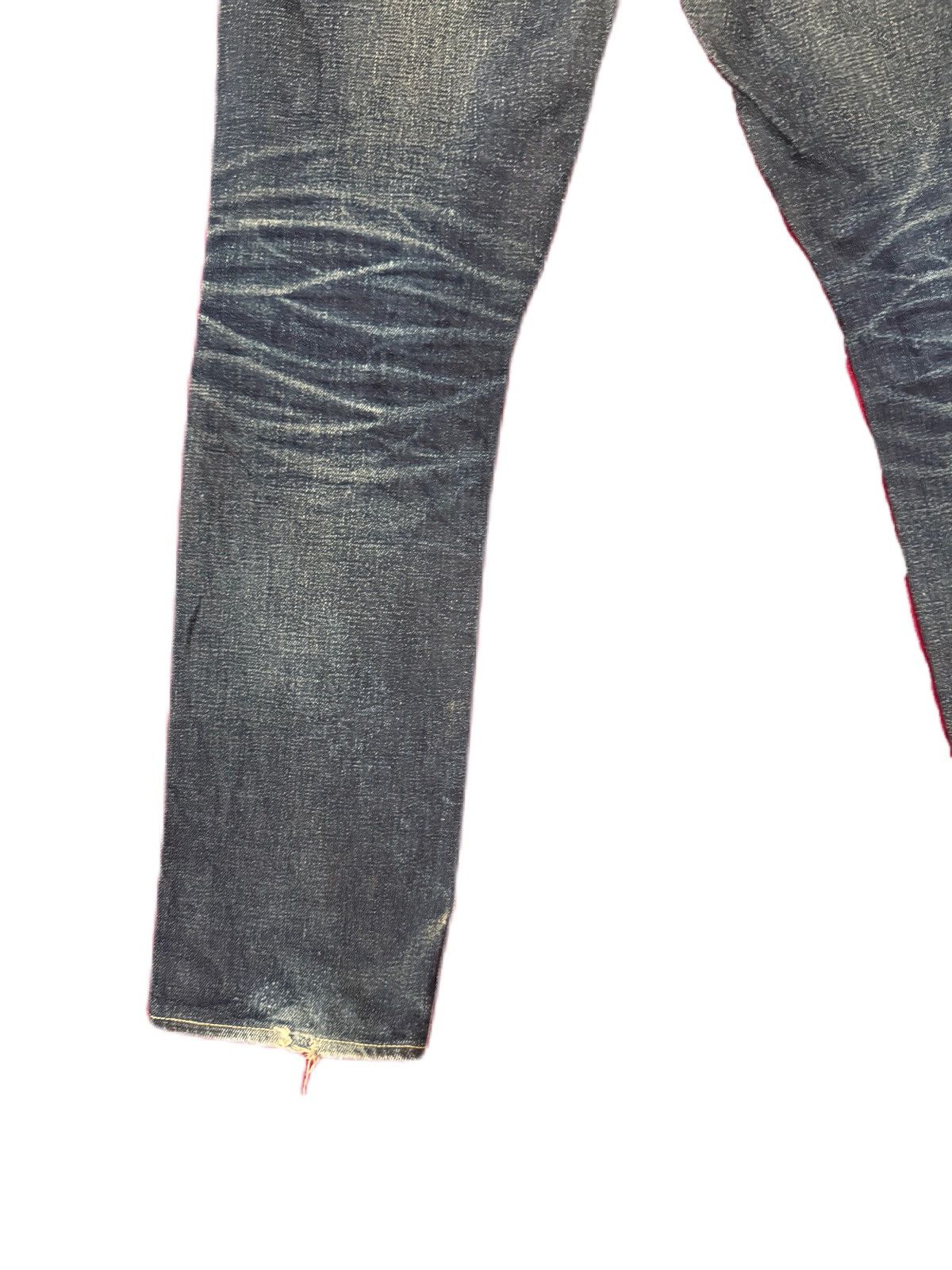 Naked & Famous Naked & Famous x Burgus Plus Selvedge Denim Slim Tapered Size US 29 - 7 Thumbnail