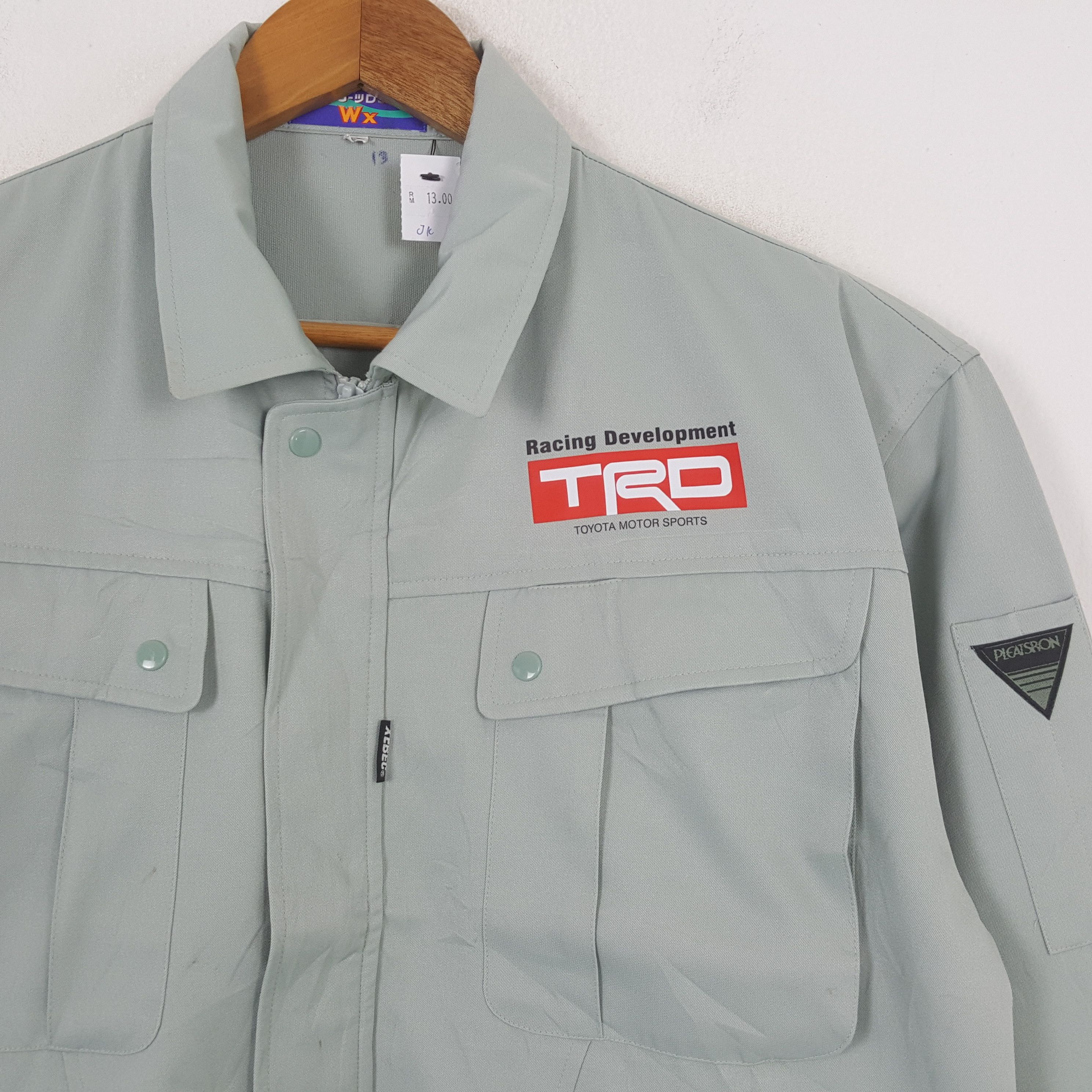 Japanese Brand × Vintage Vintage TRD TOYOTA Japan Racing Custom Jacket C288N12 Size US L / EU 52-54 / 3 - 4 Thumbnail