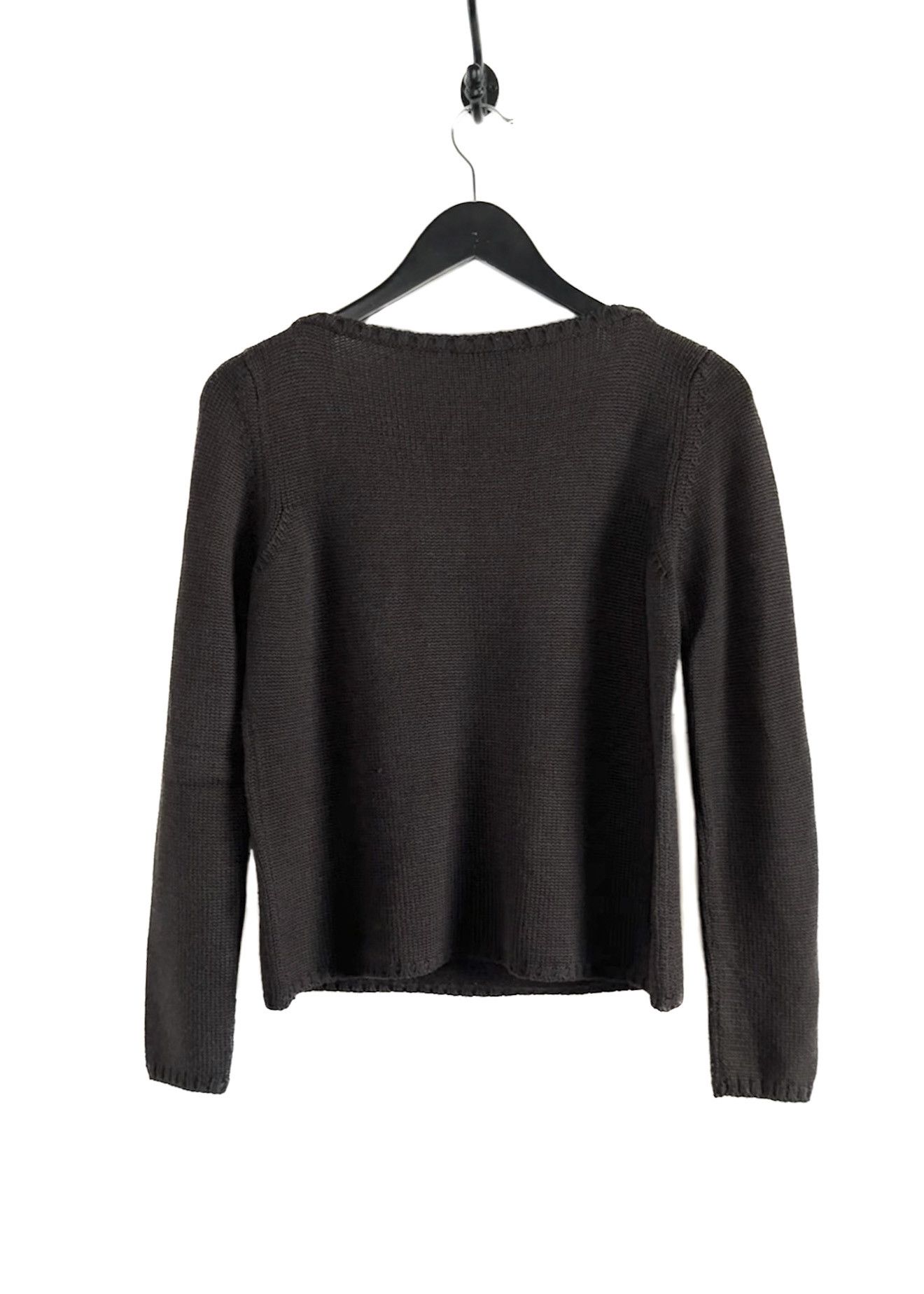 Gucci Gucci Tom Ford FW97 Brown Boat Neck Metal Accent Sweater Size M / US 6-8 / IT 42-44 - 3 Thumbnail