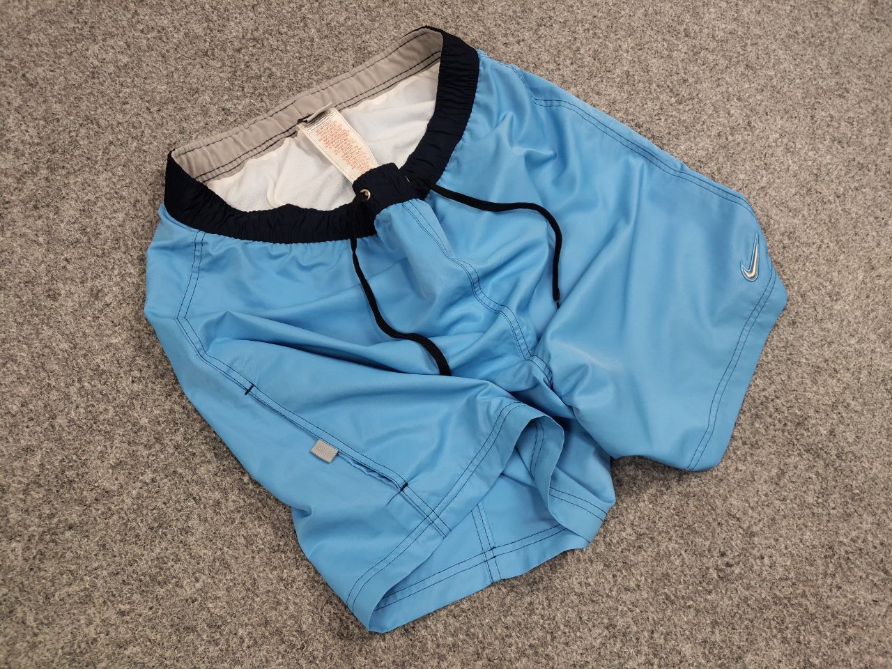 Nike Vintage 90's Nike swoosh Logo Light Casual Shorts Y2K Style Size US 34 / EU 50 - 4 Thumbnail