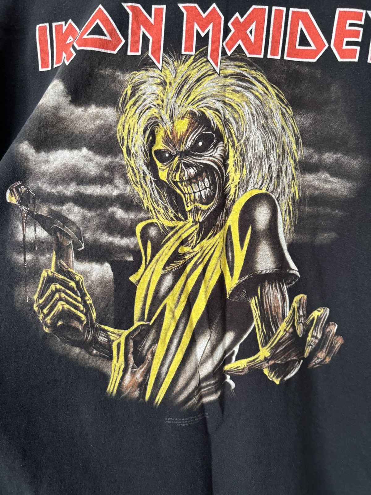Vintage Vintag 2006 Iron Maiden - Killers Eddie T-shirt - Size XXL Size US XXL / EU 58 / 5 - 3 Thumbnail