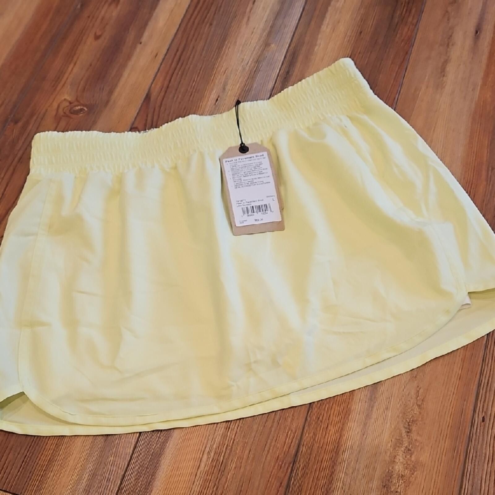 Prana Prana Light Yellow Skirt Size 36" / US 14 / IT 50 - 1 Thumbnail