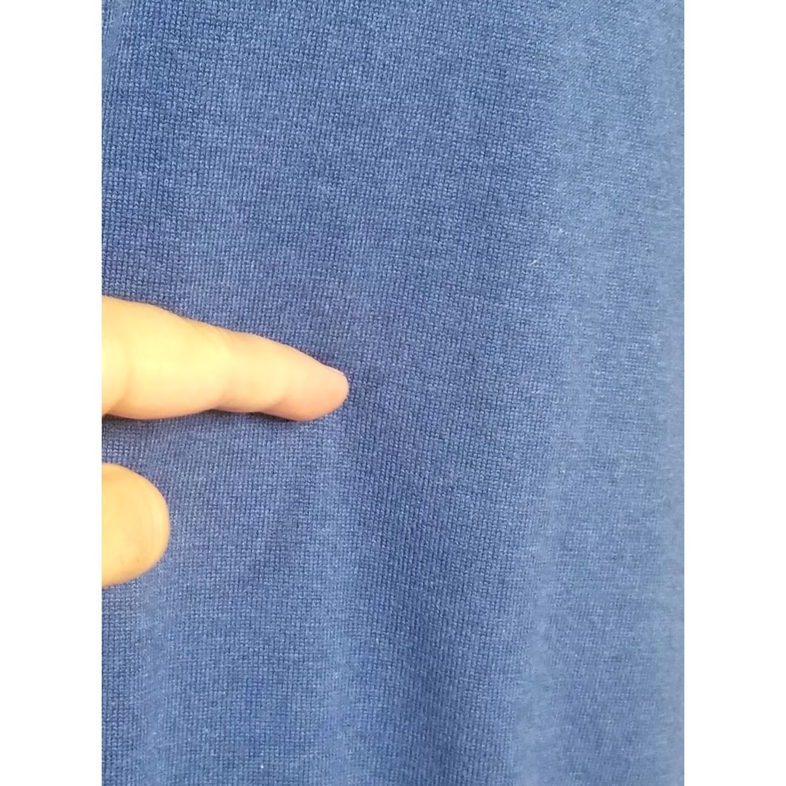 Peter Millar Peter Millar Mens XL Sweater 1/4 Zip Pullover Blue Long Sleeve Mock Neck Knit Cotton Blend Solid Pullover Mens XL Blue 1/4 Zip Mock Neck Size US XL / EU 56 / 4 - 7 Thumbnail