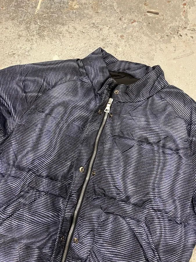 Prada Prada Blue Digital Line Puffer Jacket Size M / US 6-8 / IT 42-44 - 6 Thumbnail