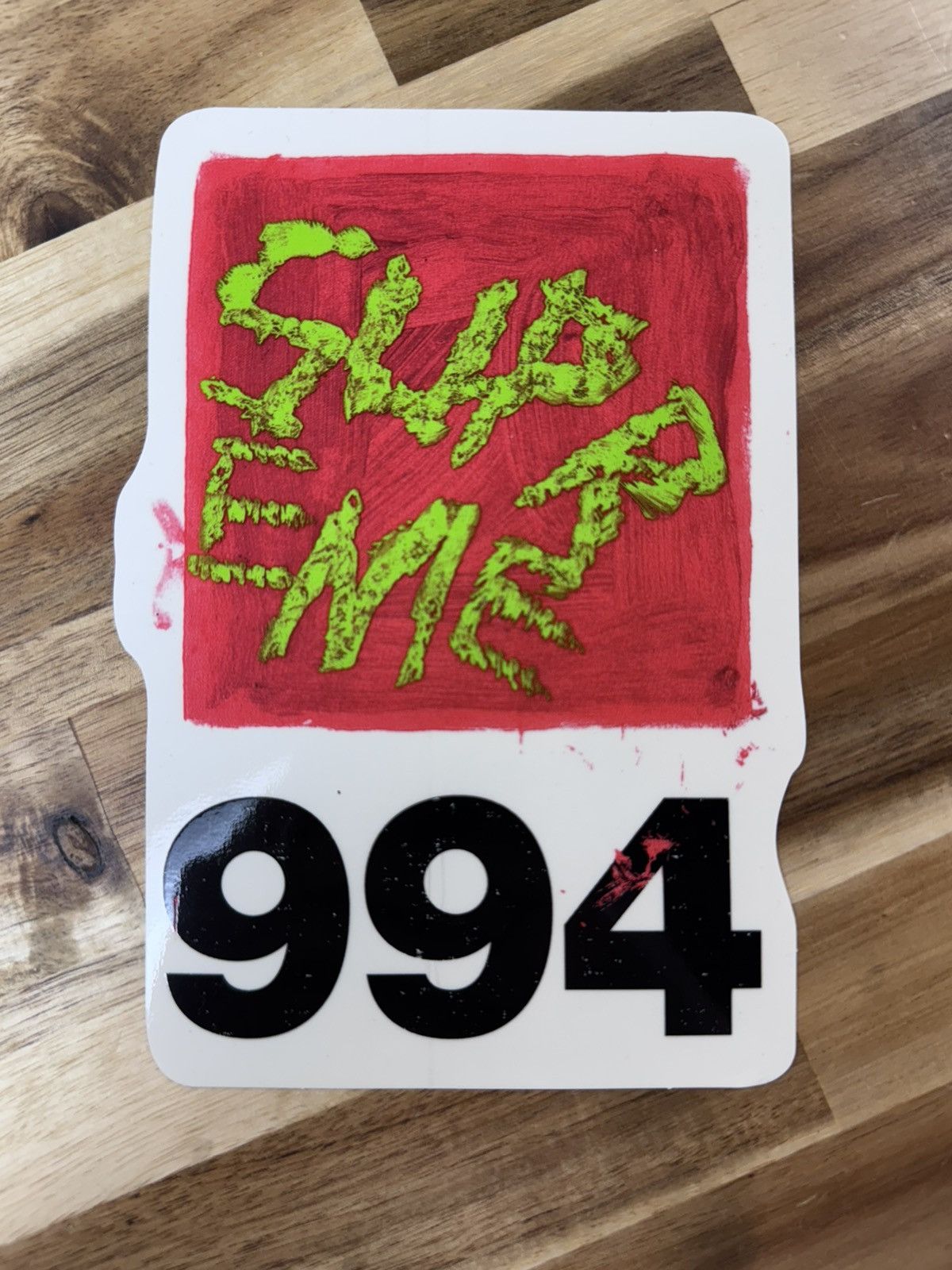 Supreme Supreme 994 Paint Sticker SS24 Size ONE SIZE - 1 Preview