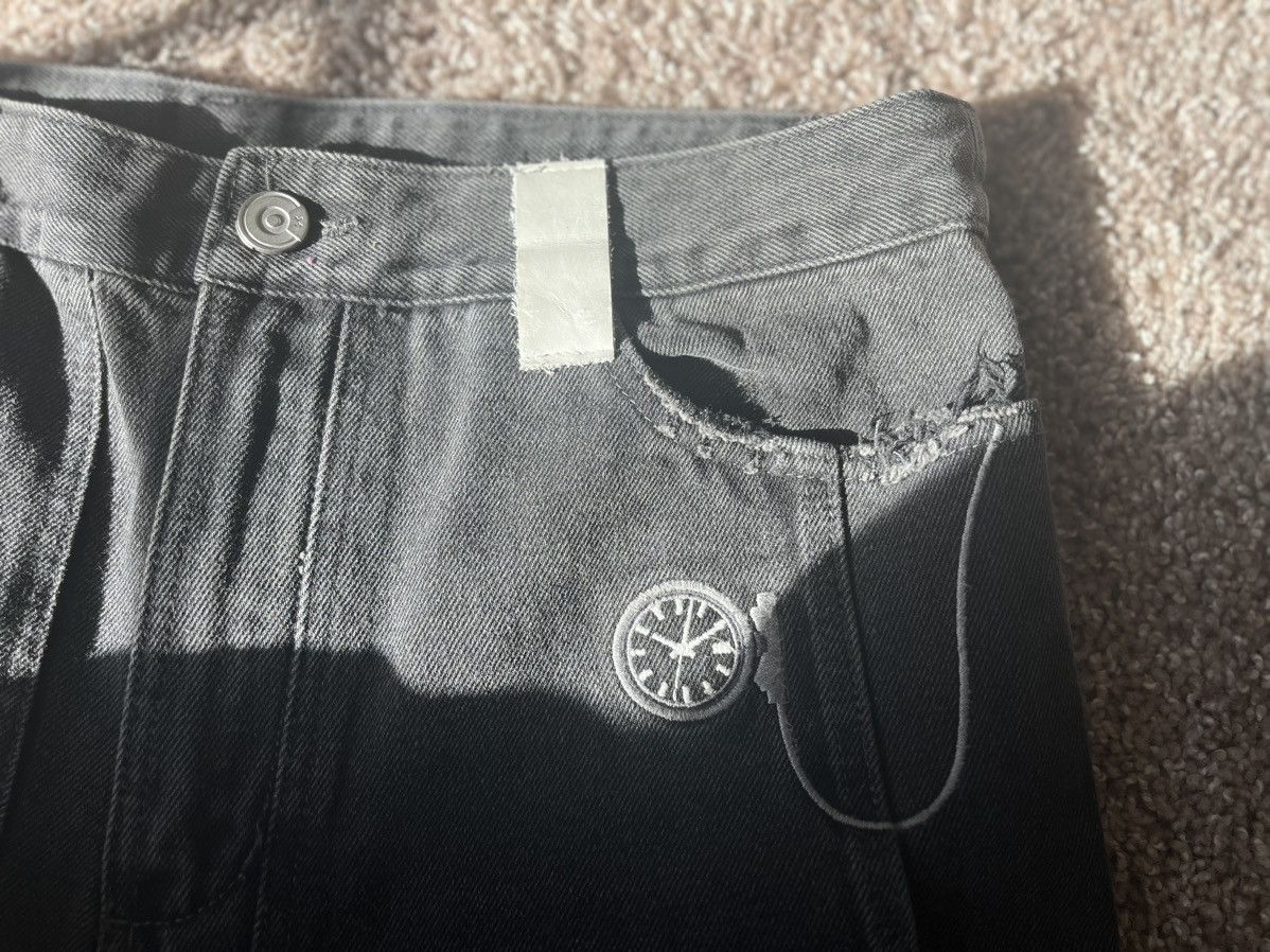 C2H4 C2H4 Layered Distressed Denim Jeans Size US 33 - 4 Thumbnail