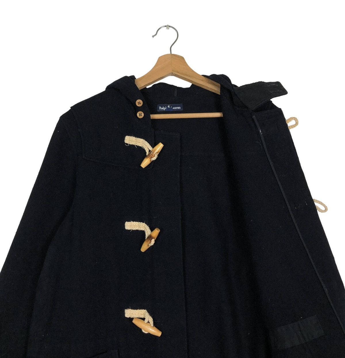 Japanese Brand 🔥VINTAGE WOOL LONG JACKET DUFFLE RALPH LAUREN Size US M / EU 48-50 / 2 - 14 Thumbnail