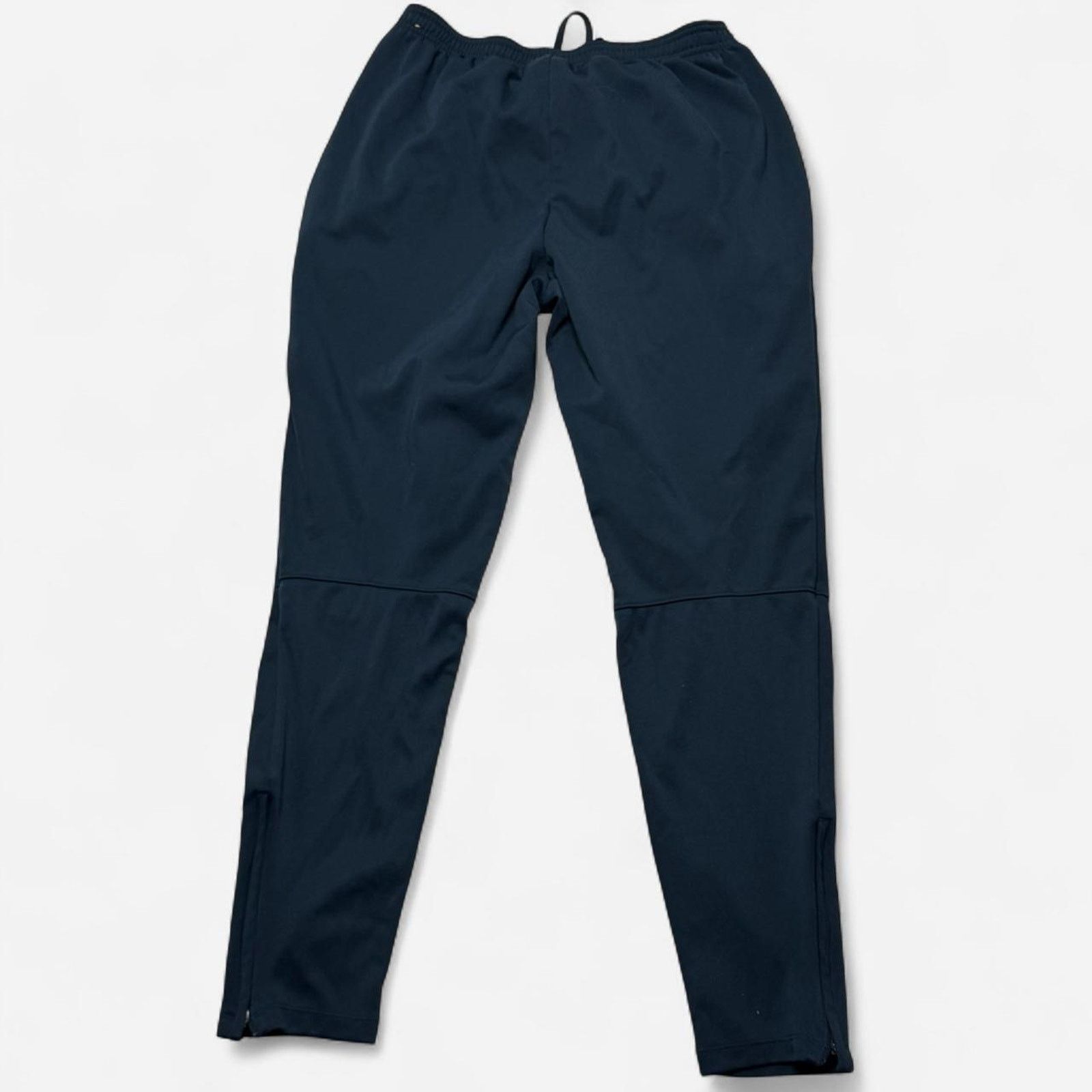 Nike Nike navy tapered athletic pants zip ankle joggers men’s m Size US 32 / EU 48 - 2 Thumbnail