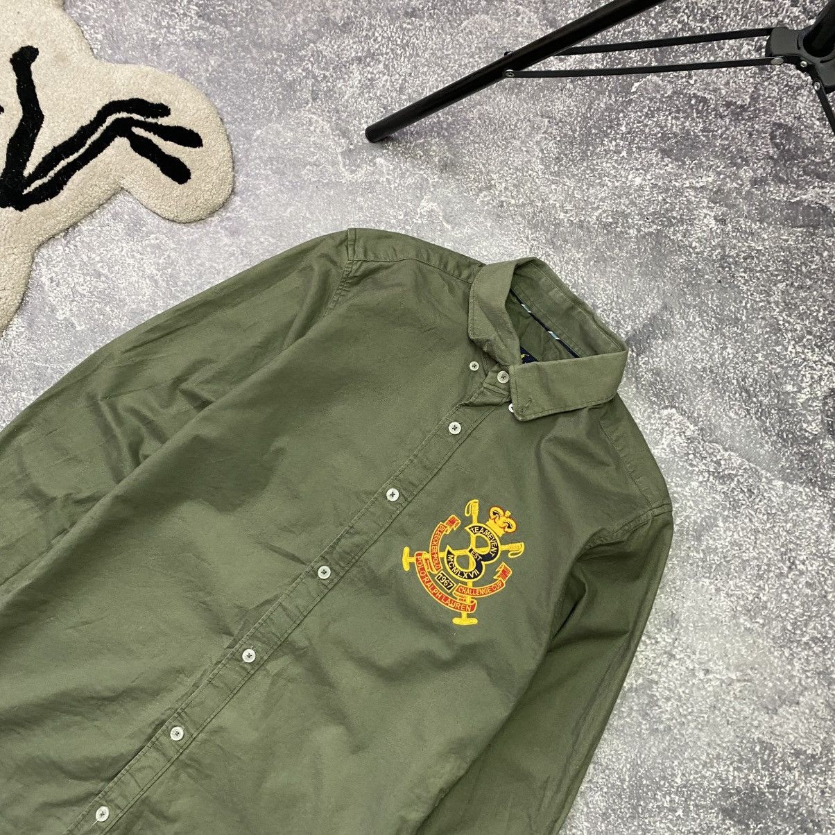 Polo Ralph Lauren Vintage Polo Ralph Lauren Big Logo y2k streetwear shirt Size US M / EU 48-50 / 2 - 2 Thumbnail