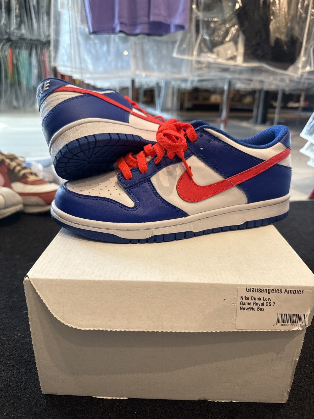 Nike Nike dunk low game royal gs new no box Size US 7 / EU 40 - 1 Thumbnail
