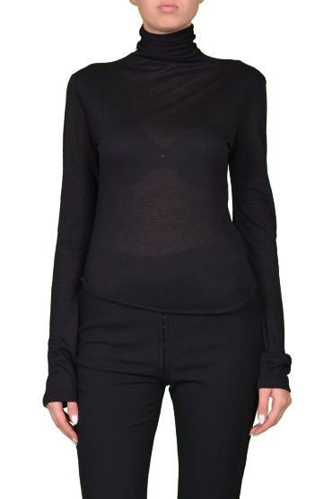 Image of Long Sleeve Ann Demeulemeester in Black, Women's (Size Small)