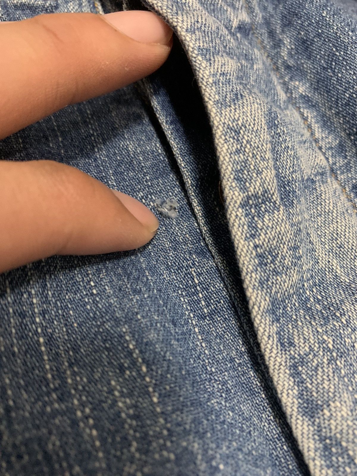 Japanese Brand × Johnbull × Salvage Johnbull Selvedge 1 side Denim Pants Size US 35 - 10 Thumbnail