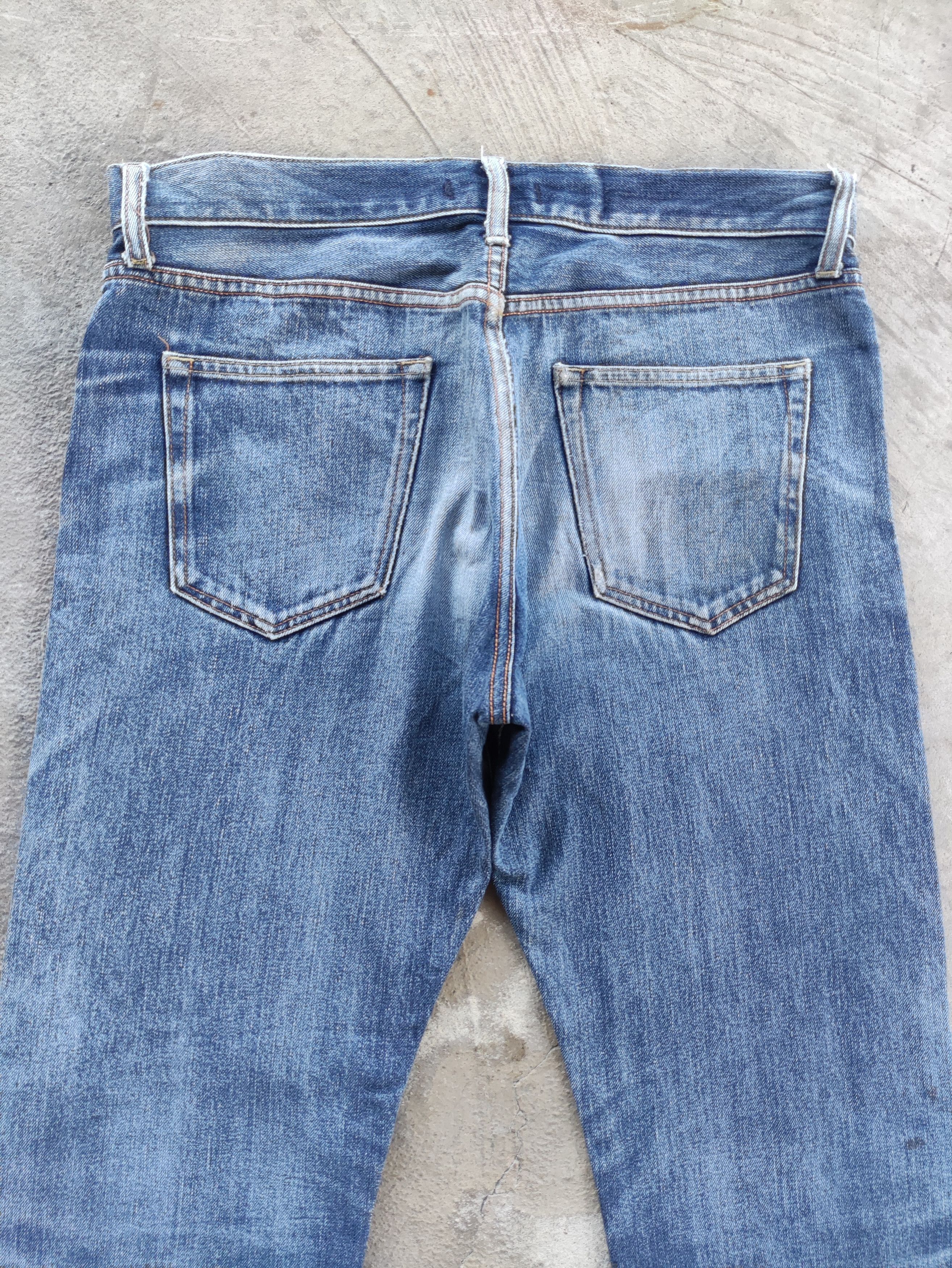 Japanese Brand Vintage Japanese Jean Distressed Faded Denim Size US 36 / EU 52 - 9 Thumbnail