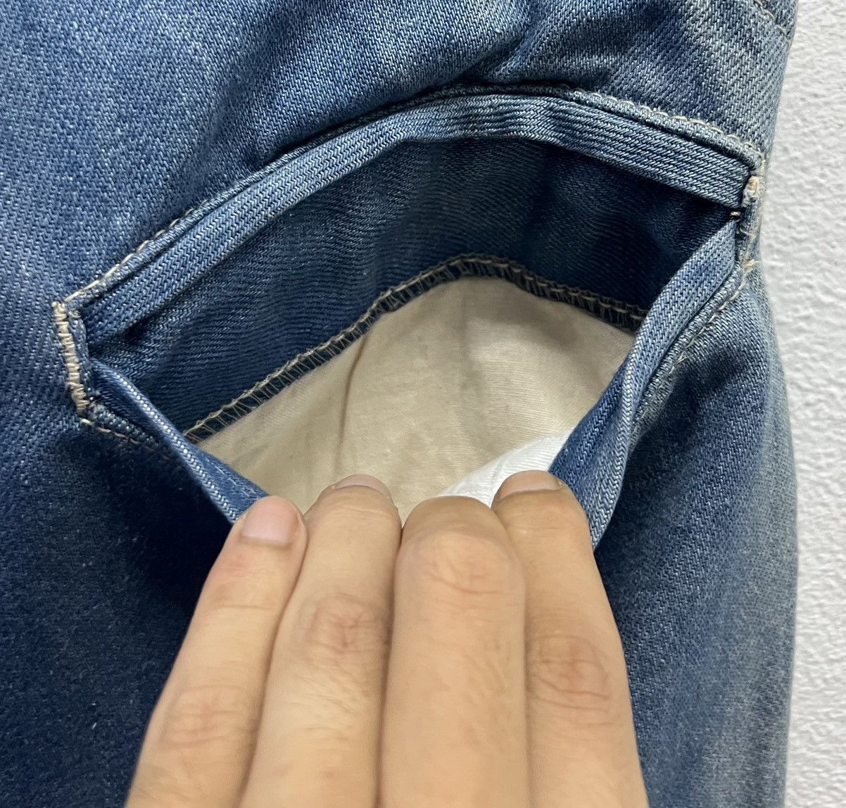 Japanese Brand × Vintage × mina perhonen VINTAGE MINA PERHONEN MADE IN JAPAN DENIM PANTS Size US 30 / EU 46 - 10 Thumbnail