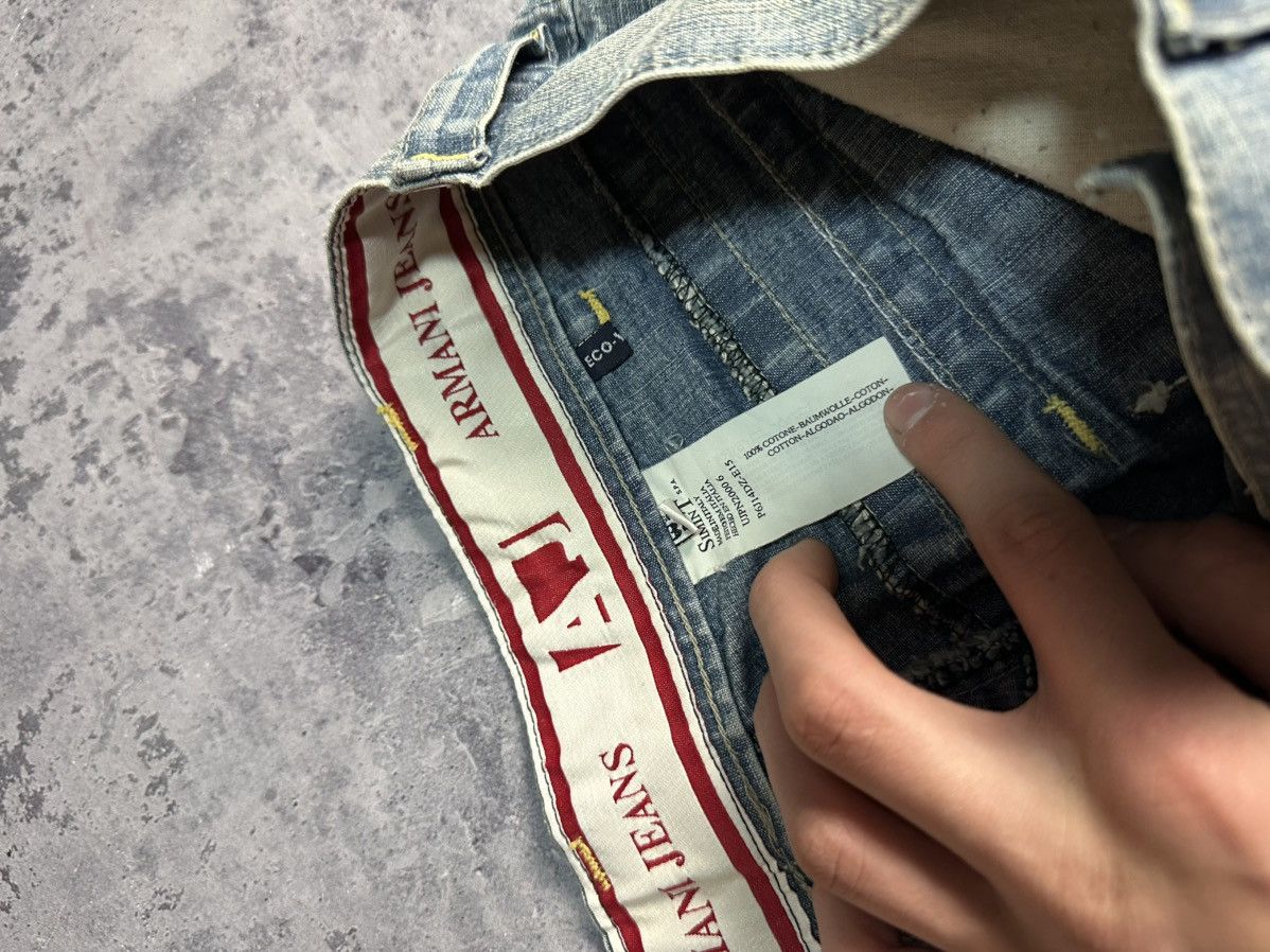 Armani Vintage Armani Bootcut Flared Denim Pants Jeans Size US 34 / EU 50 - 11 Thumbnail
