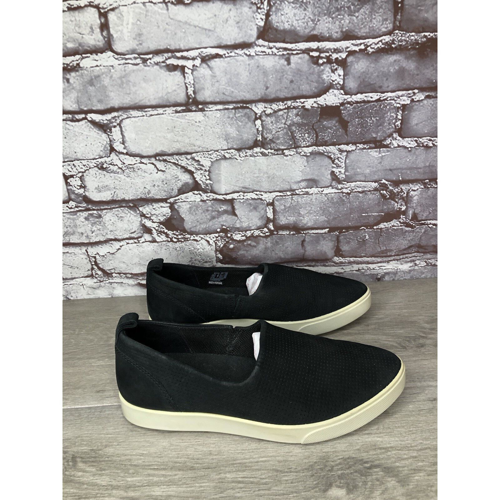 Ecco Ecco Danish Design Black Leather Slip On Casual Sneakers Sho Size US 7.5 / IT 37.5 - 14 Thumbnail