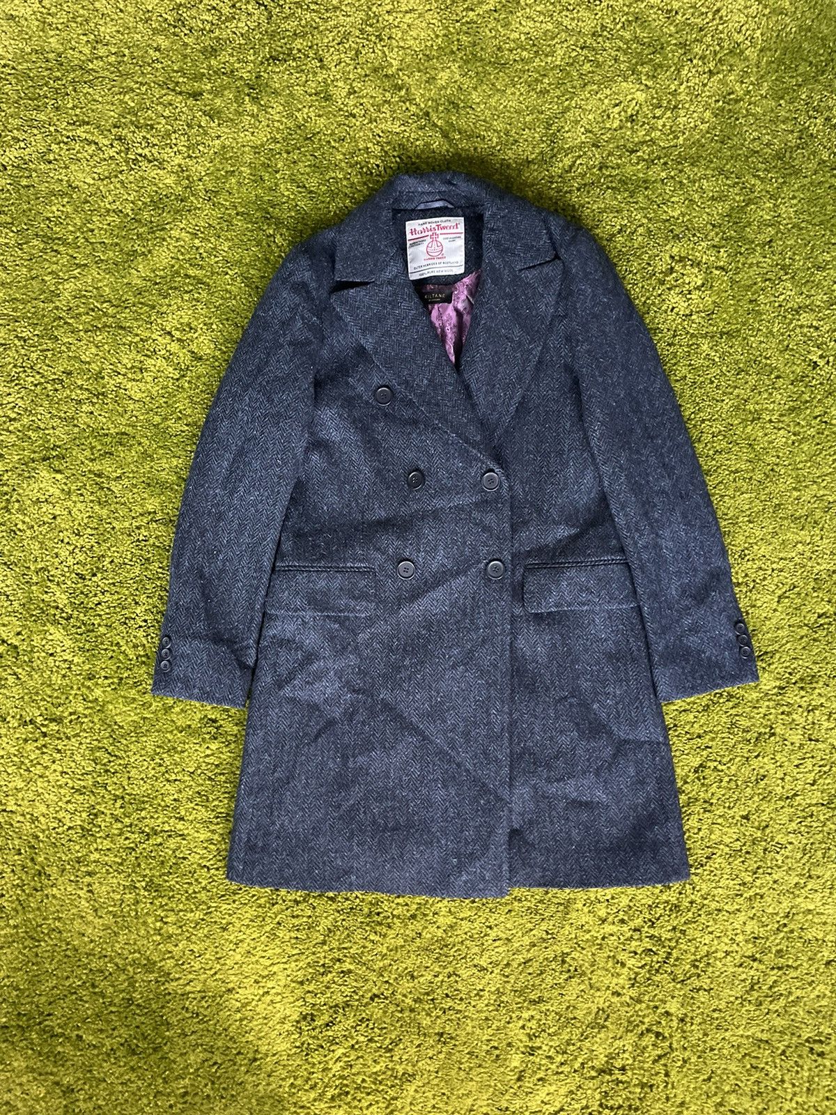Designer × Harris Tweed Kiltane x Harris Tweed wool coat jacket Size L / US 10 / IT 46 - 11 Thumbnail