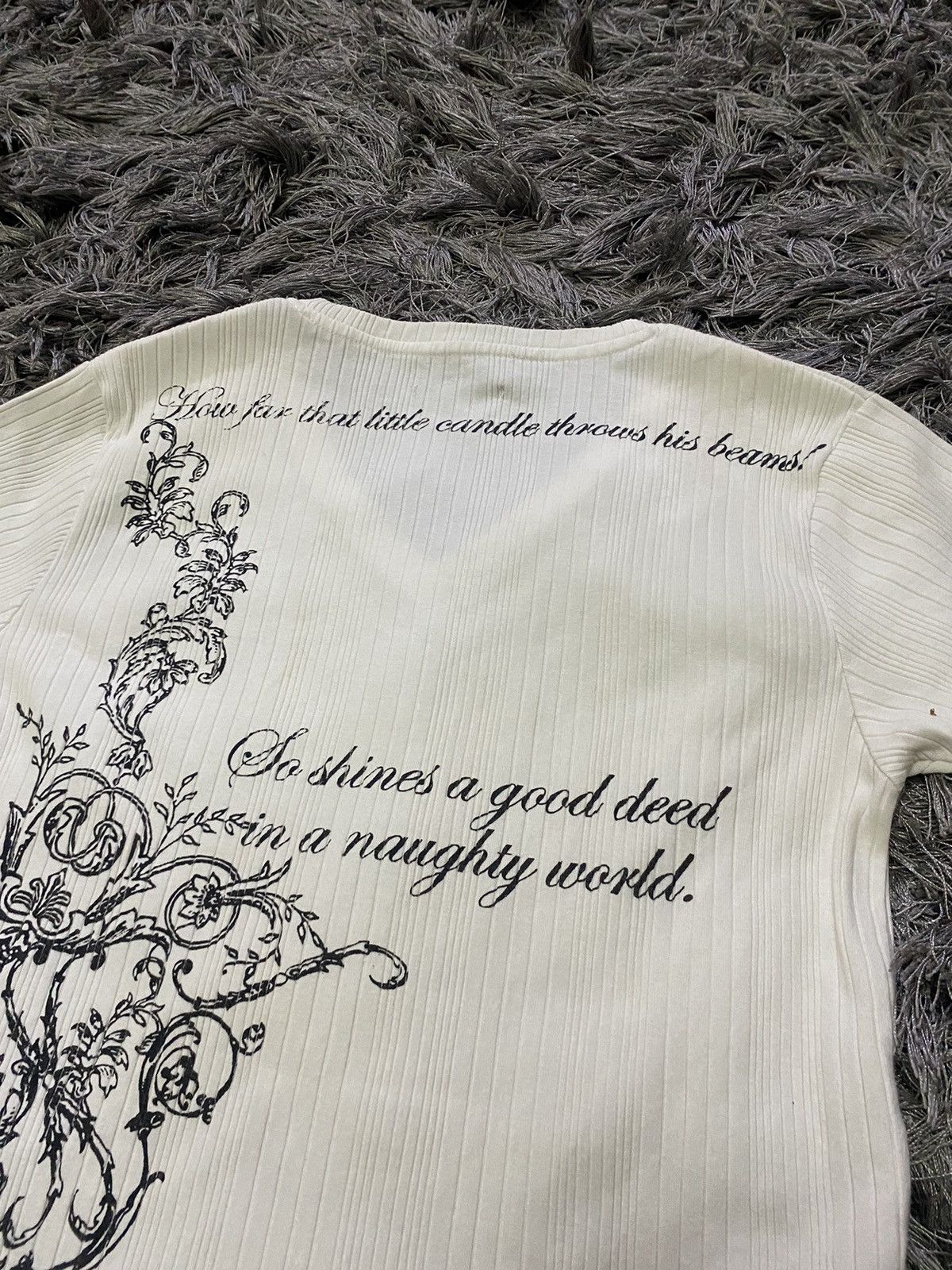 Japanese Brand water back poem knitwear japanese brand Size S / US 4 / IT 40 - 6 Thumbnail