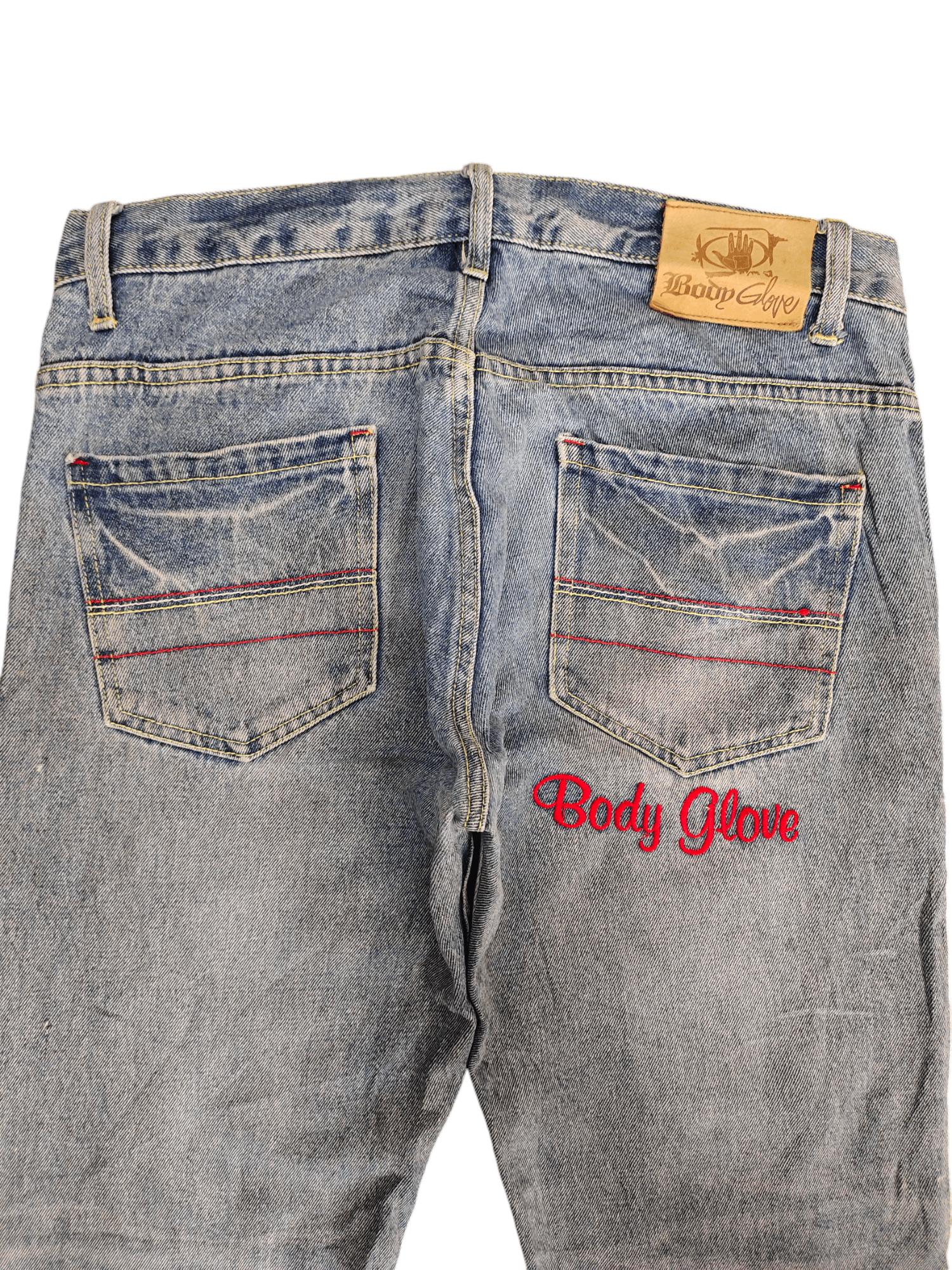 Body Glove Vintage Y2k Body Glove Spell Out Patches Embroidered Jeans Size US 34 / EU 50 - 12 Thumbnail