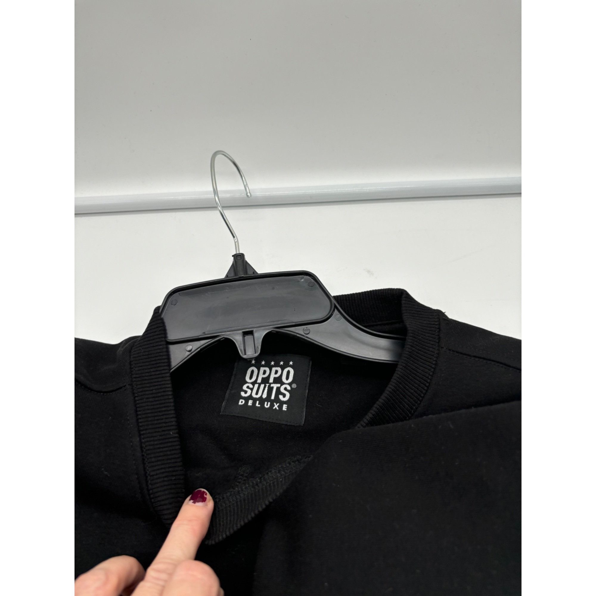 Other OppoSuits Men’s Xmas Icons Embroidered Sweatshirt, Black, S Size US M / EU 48-50 / 2 - 9 Thumbnail