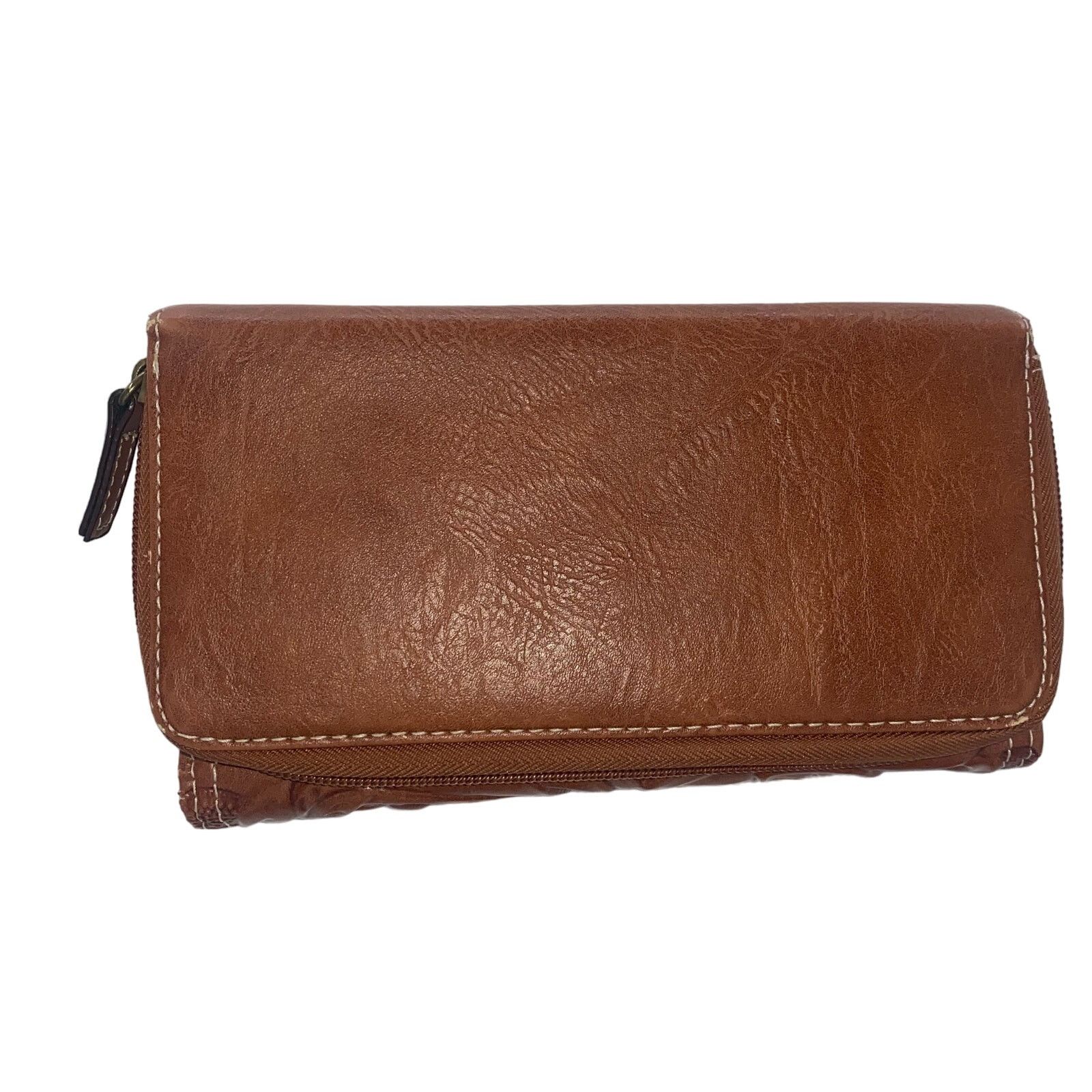 Boc boc milestone deluxe wallet carved faux leather preloved Size ONE SIZE - 2 Thumbnail